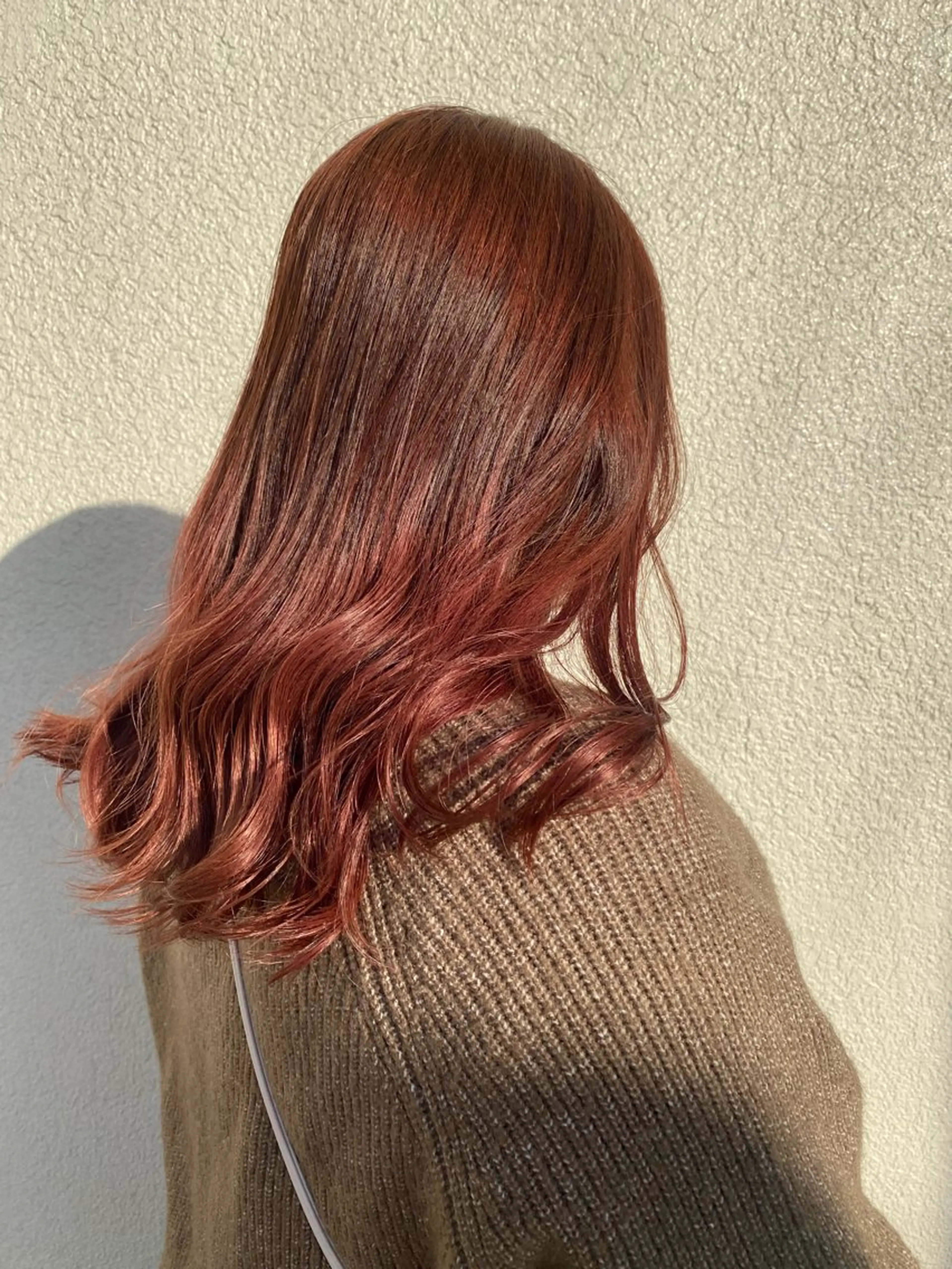 カラー ブリーチ ブリーチなしカラー Bish Yanaのヘアスタイル