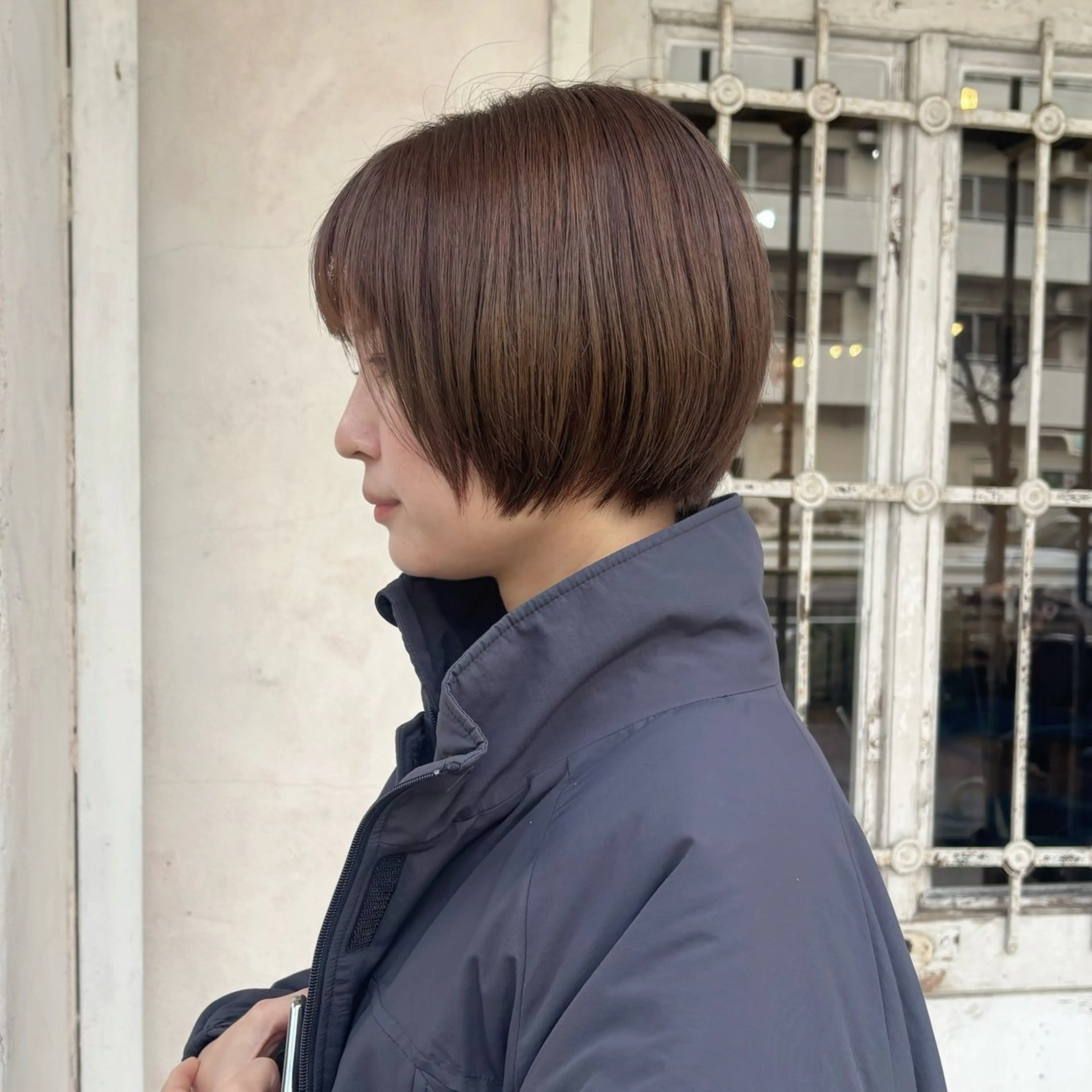 ショート カラー riffdesign labo帝塚山/竹井のヘアスタイル