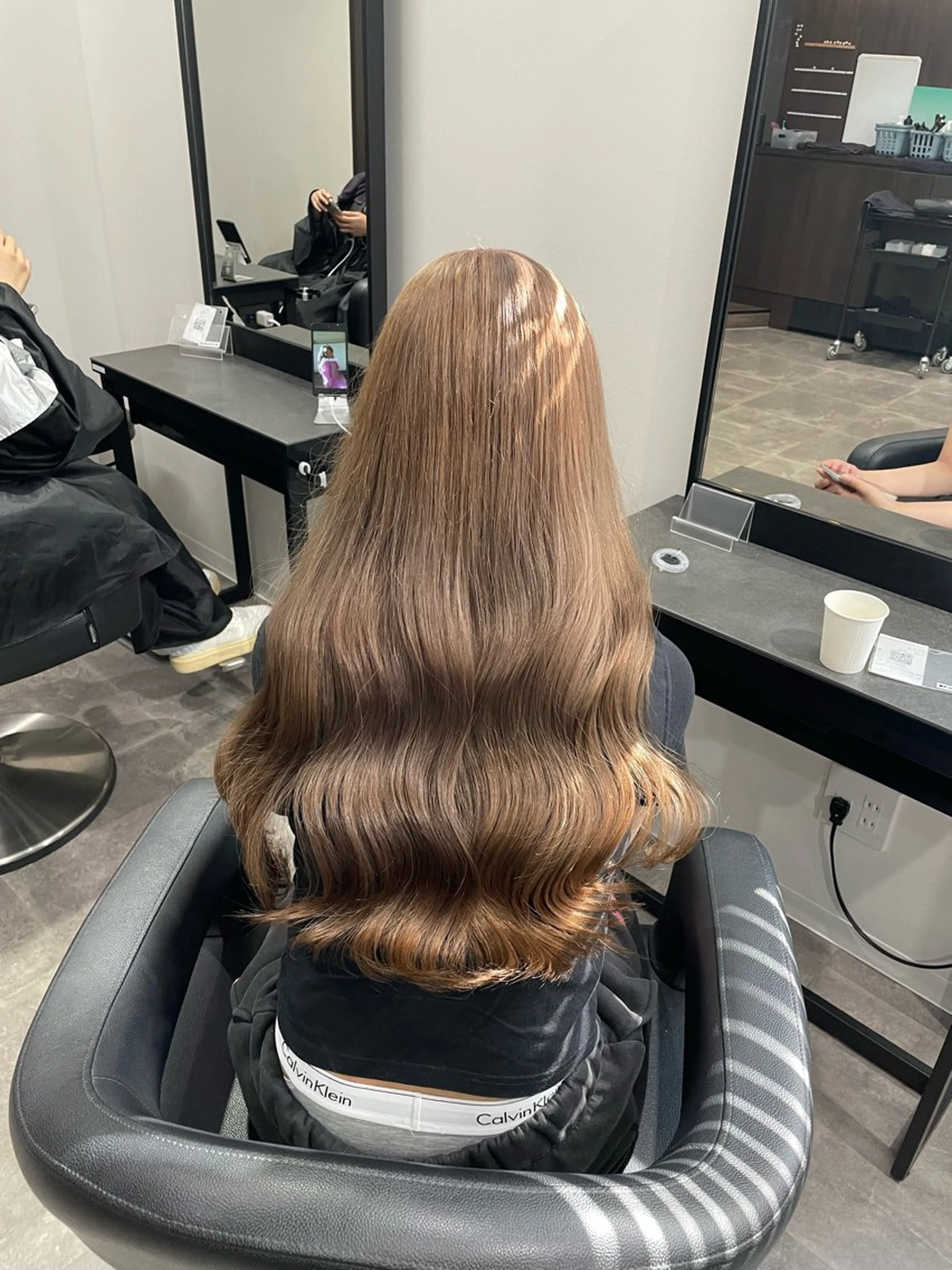 ロング カラー 🎀暖色/ラベンダー /paru🤍のヘアスタイル