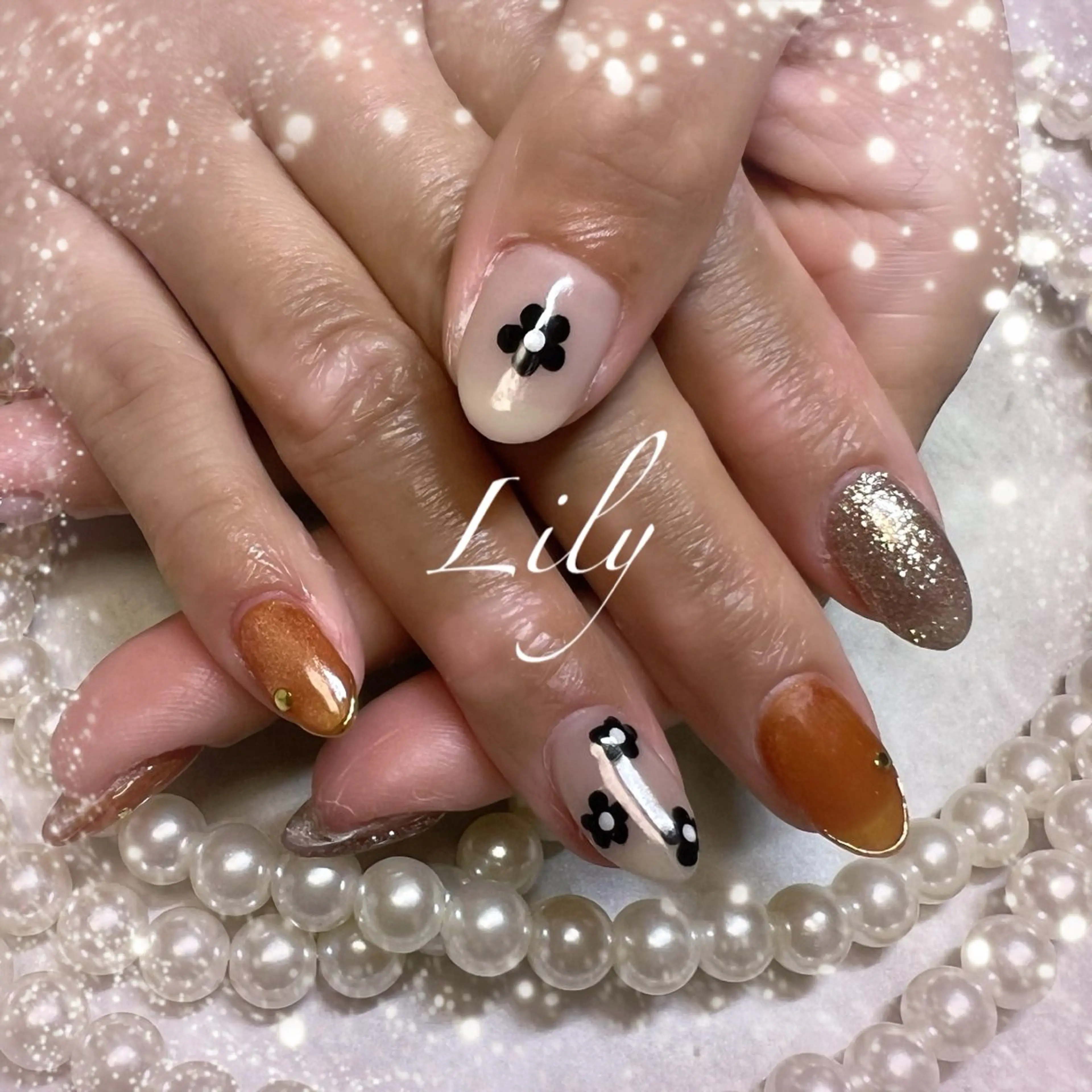 ネイル ハンドネイル Nailsalon Lilyのネイルデザイン