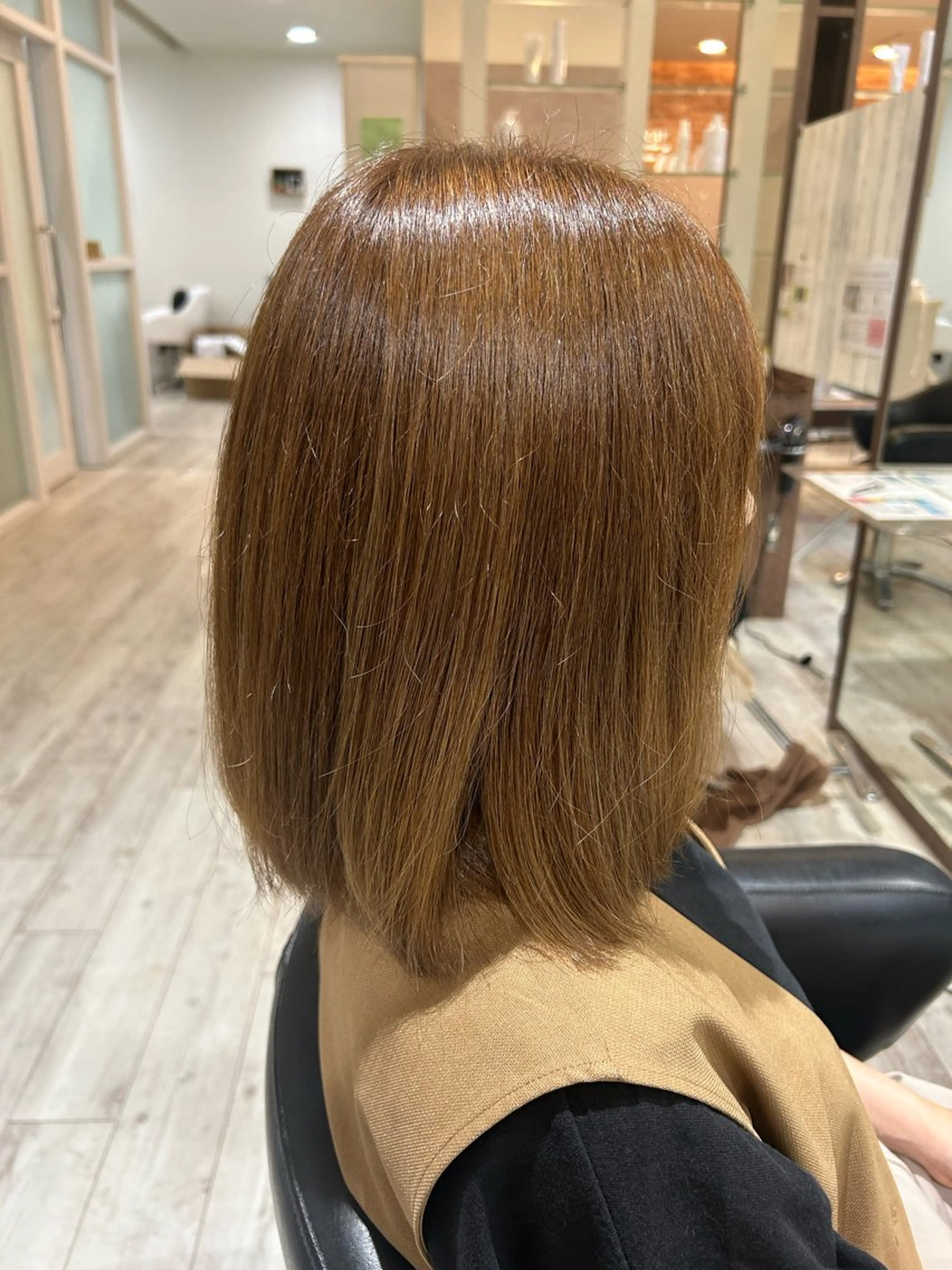 カラー 田野 竣太のヘアスタイル