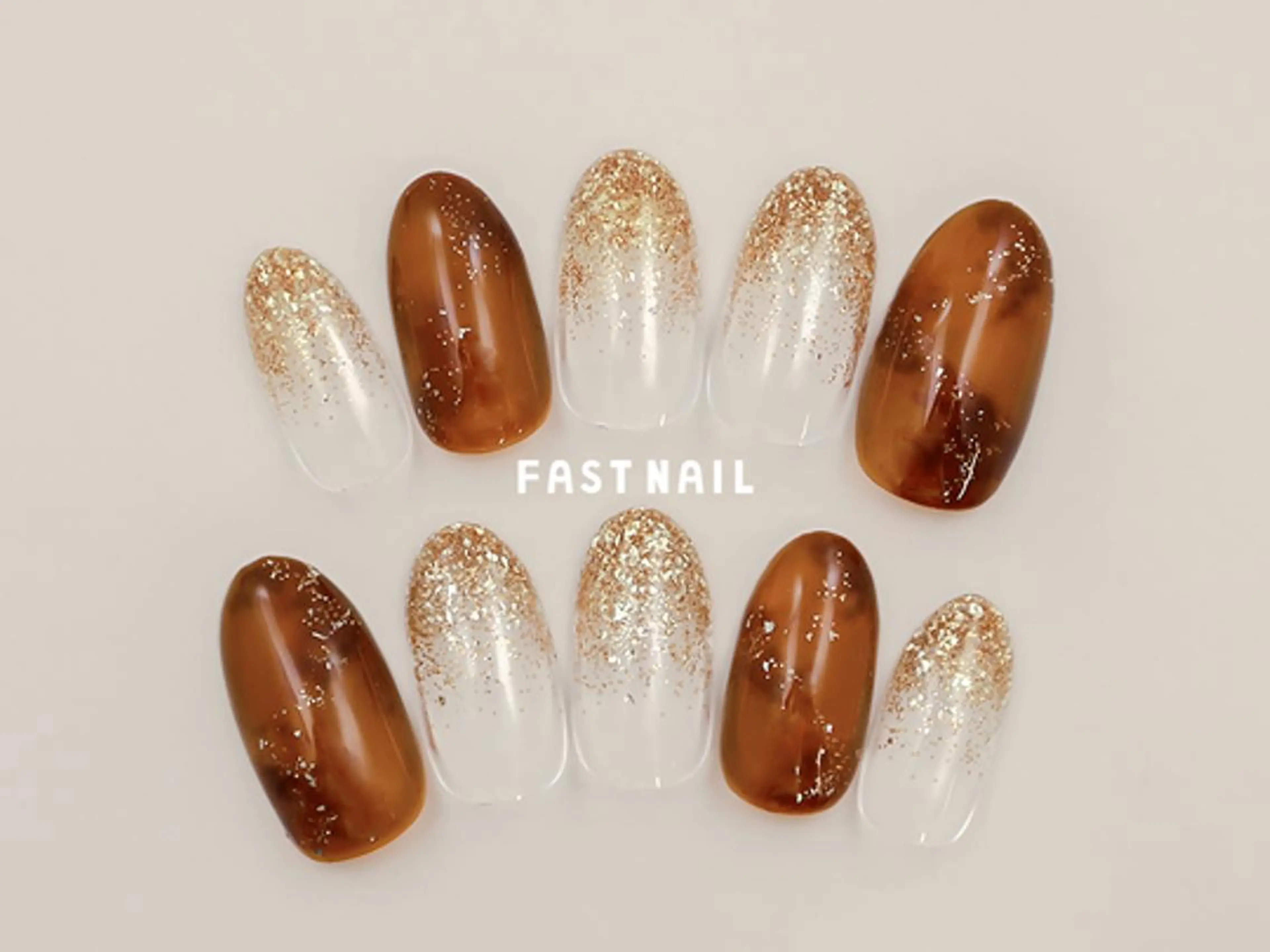 ネイル べっ甲ネイル FASTNAIL PLUS 新宿店のネイルデザイン