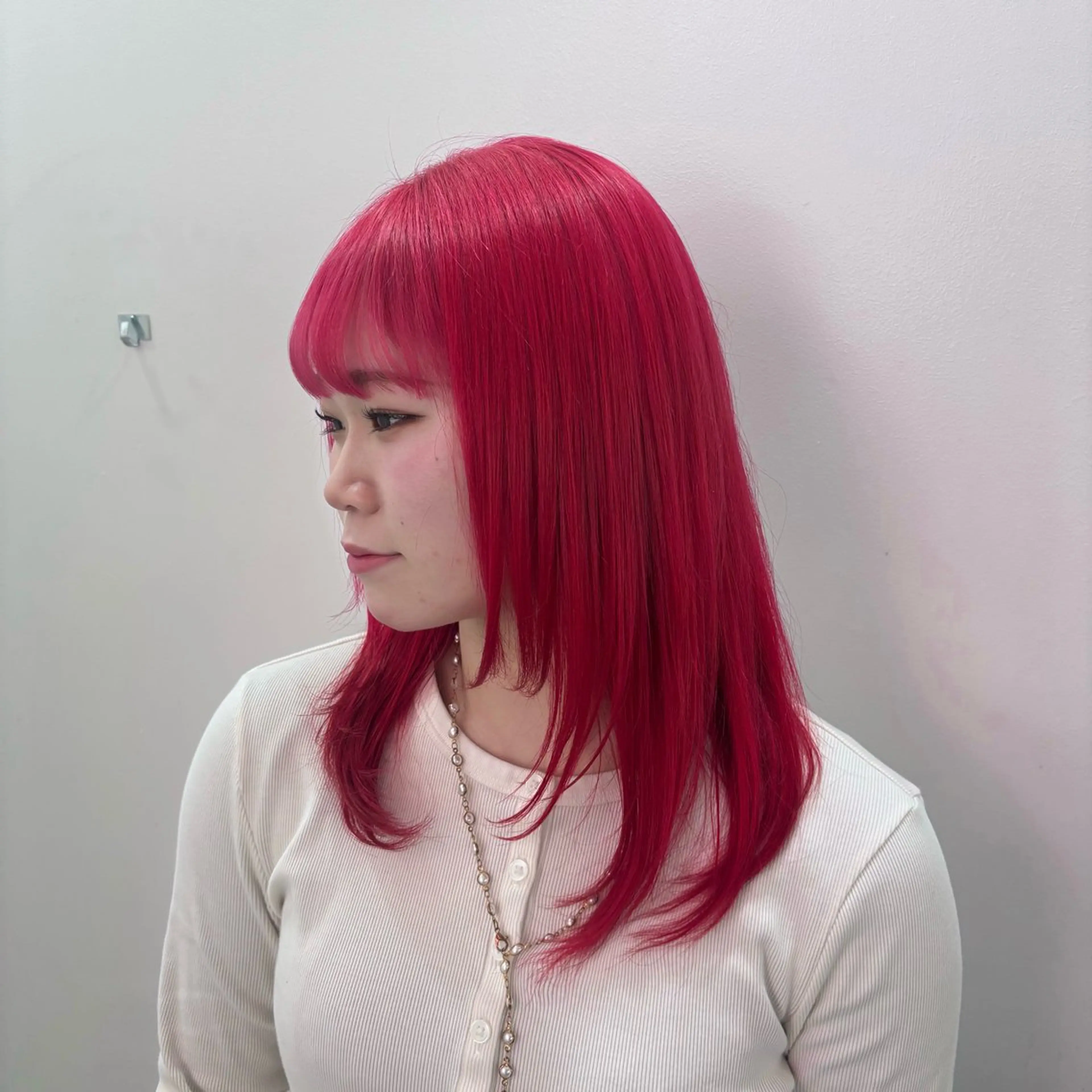 カラー ヘアカラー トリートメント ハイトーン艶カラー 💎あやめ🎀のヘアスタイル