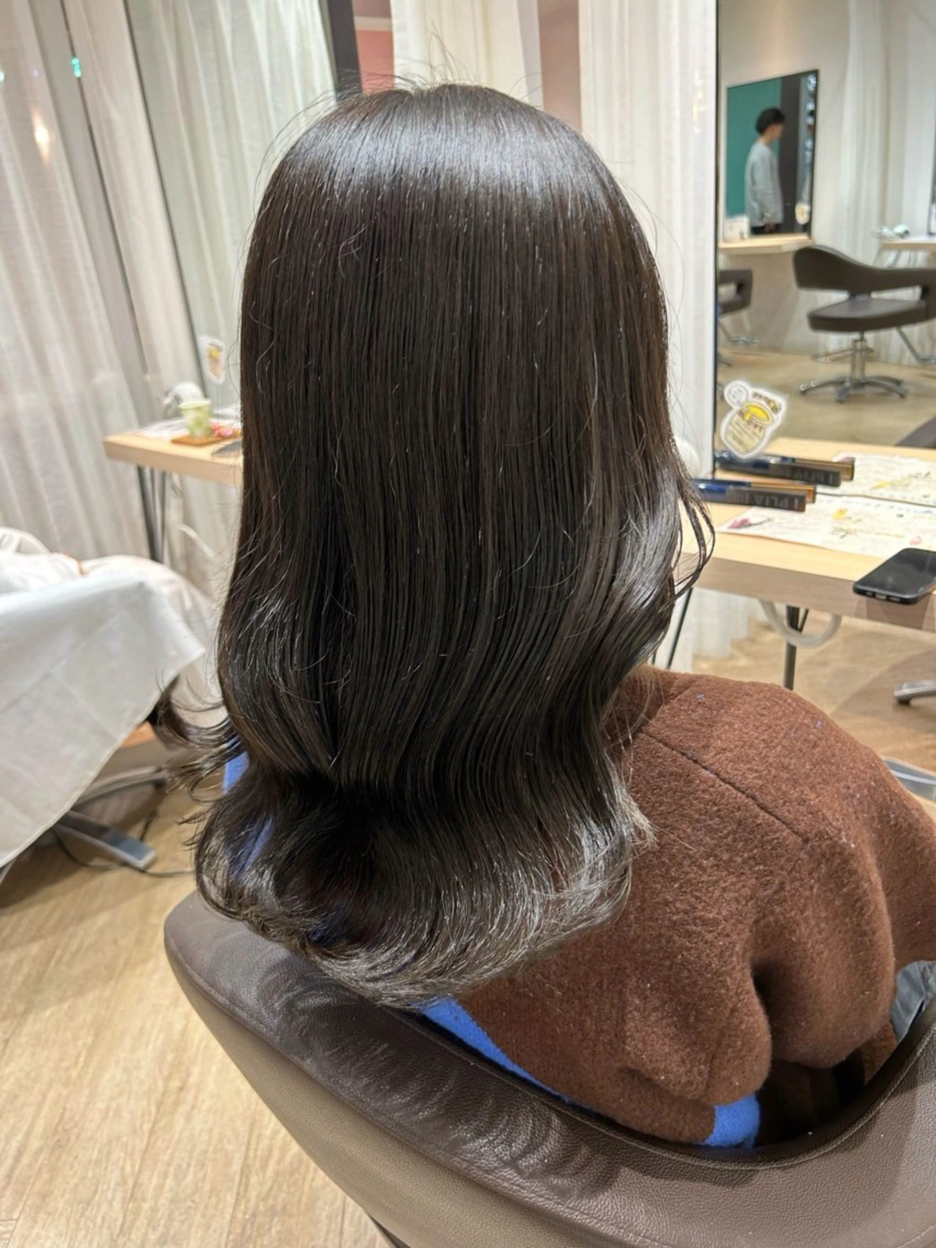 ロング カラー カット ヘアカラー トリートメント FRAME+なんば駅前店所属・砂野 真璃奈のヘアスタイル