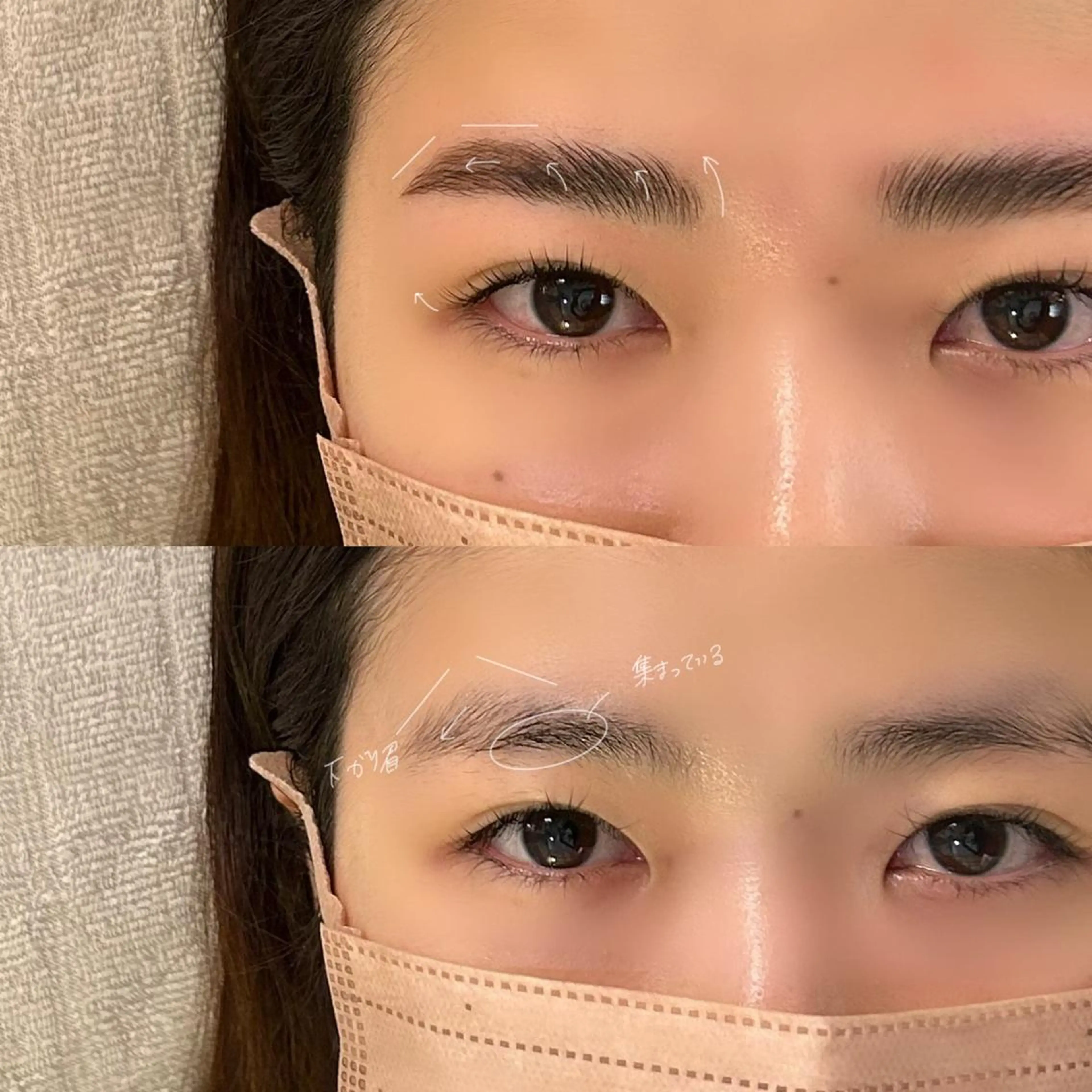 マツエク・マツパ アイブロウ ハリウッドブロウリフト パリジェンヌラッシュリフト GO TODAY SHAiRE SALON Vellmie店所属・吉祥寺kasumi 🌛eye/browのマツエク・マツパデザイン