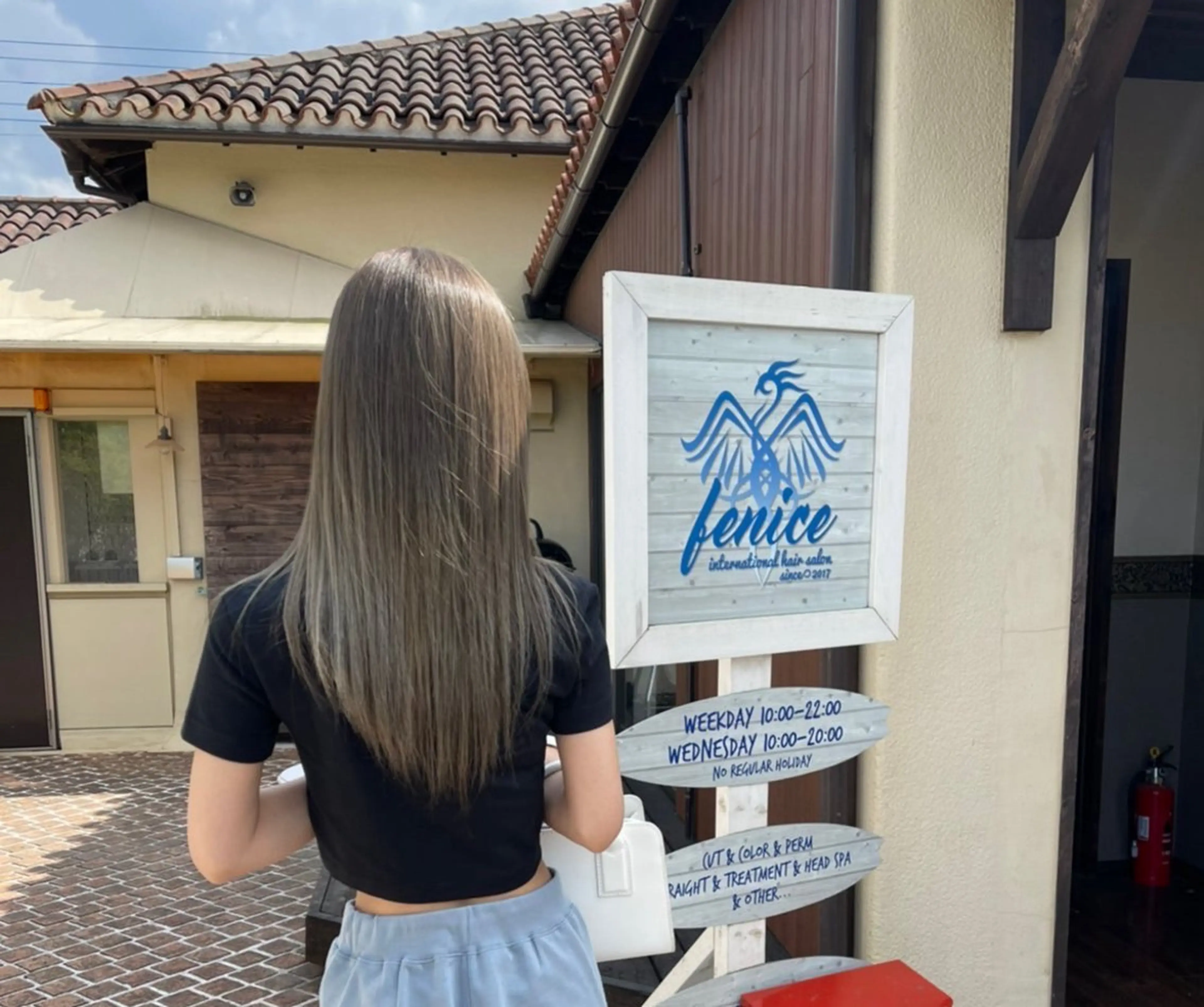 ロング カラー 中川原 大介のヘアスタイル