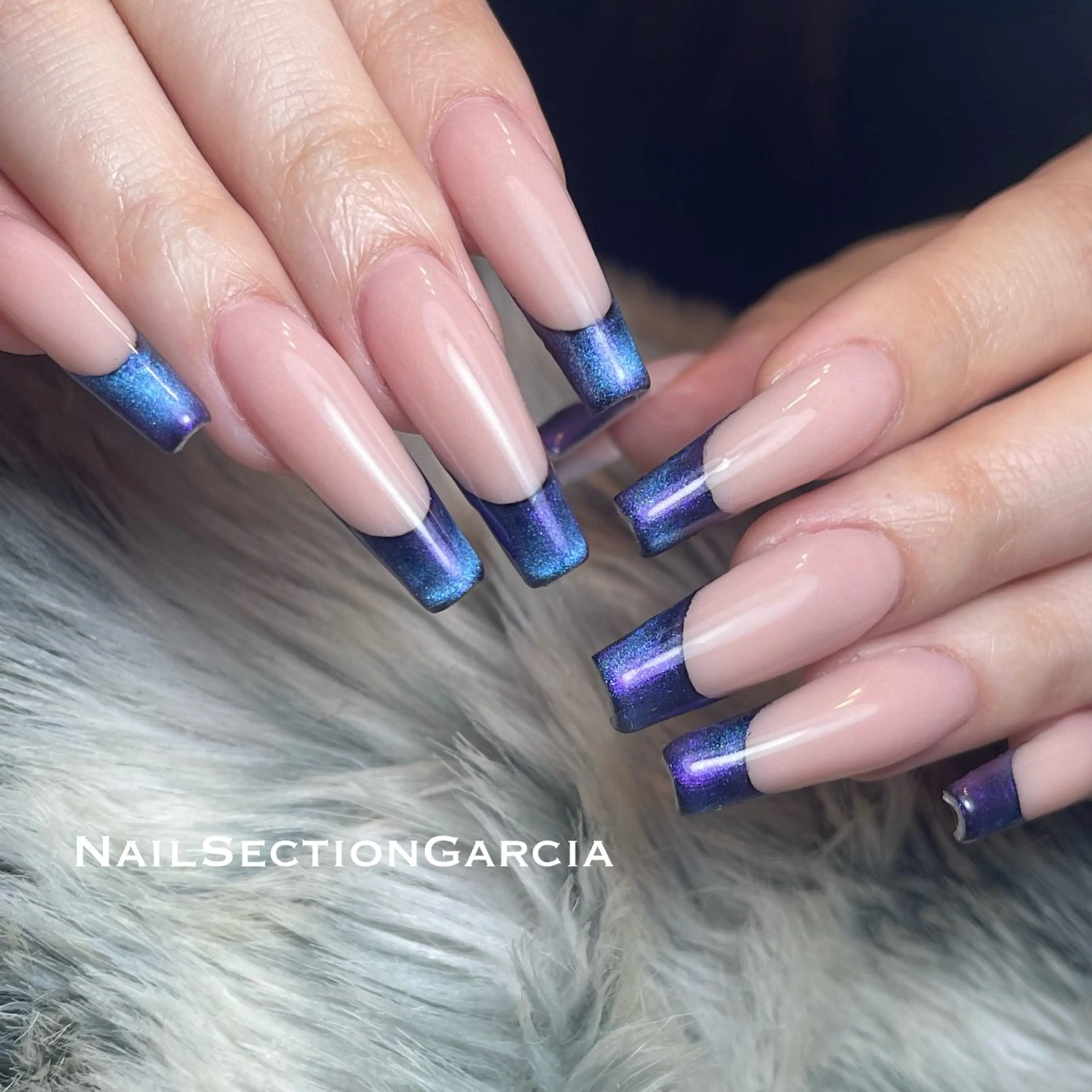 ネイル 長さ出し マグネットネイル ハンドネイル Yamawaki by NSGのネイルデザイン