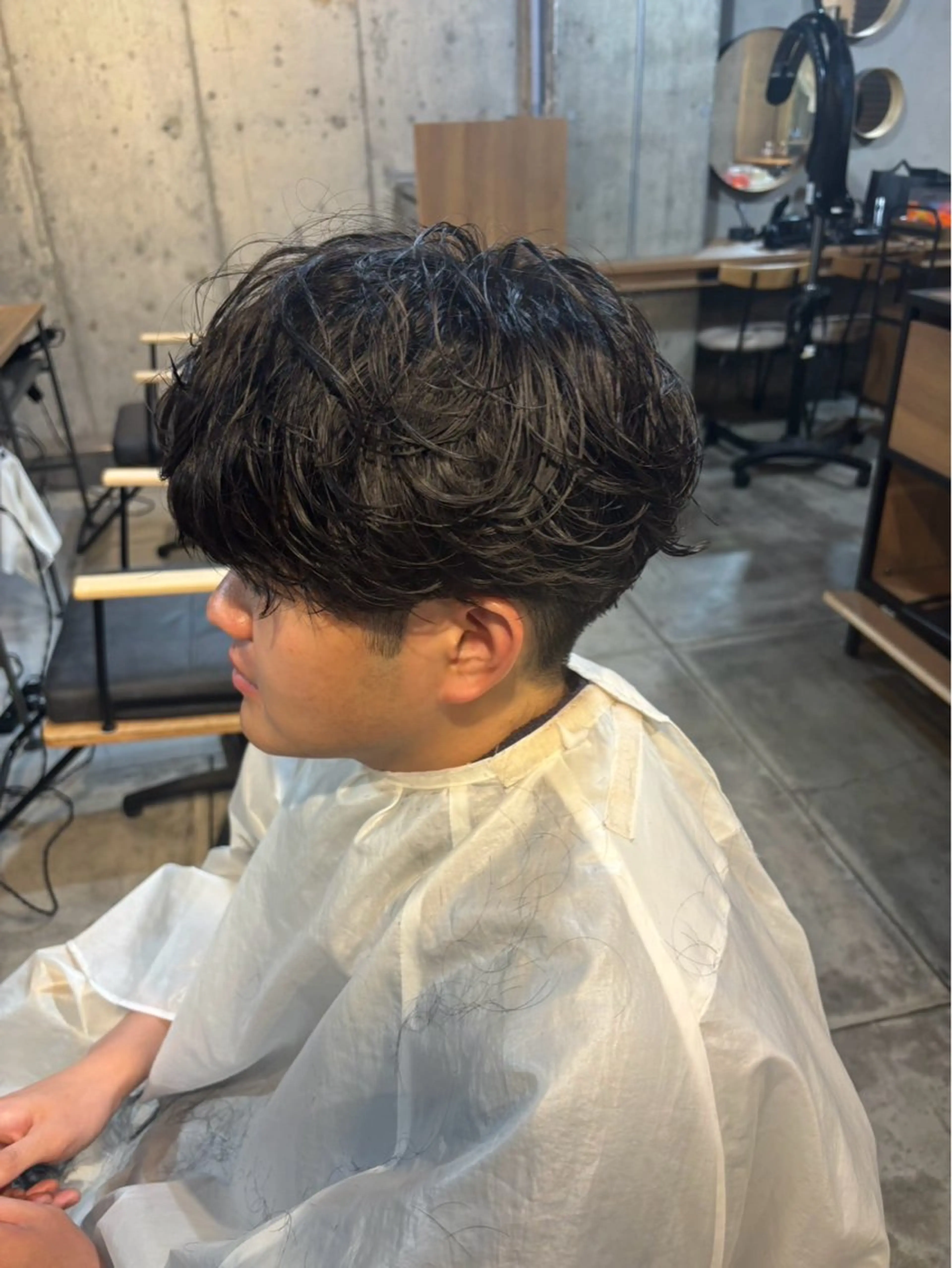 ショート メンズパーマ/ 高橋紅葉のヘアスタイル