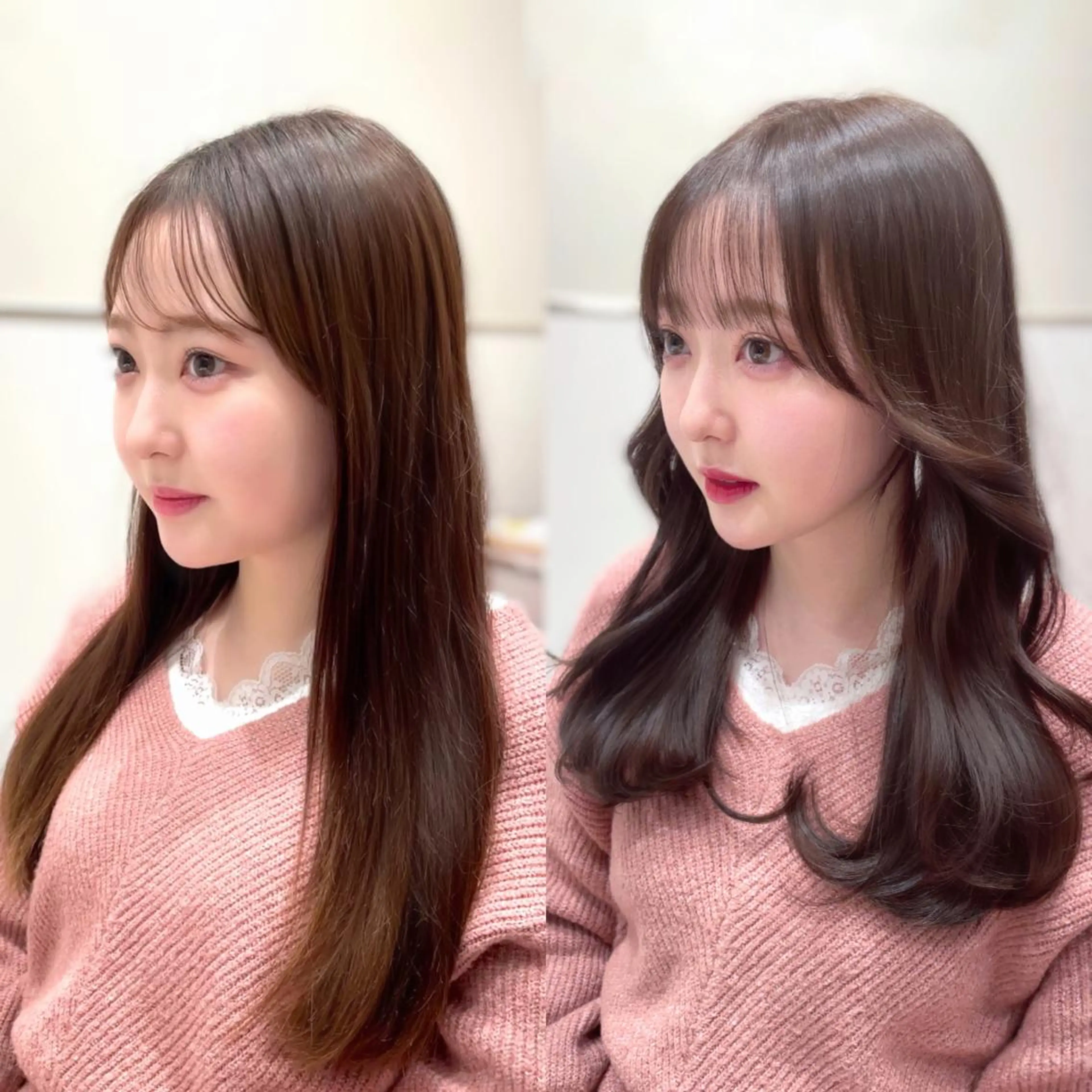 ロング カラー ヘアアレンジ Toiro所属・🤎小顔レイヤー /ベージュ🤎友香のヘアスタイル