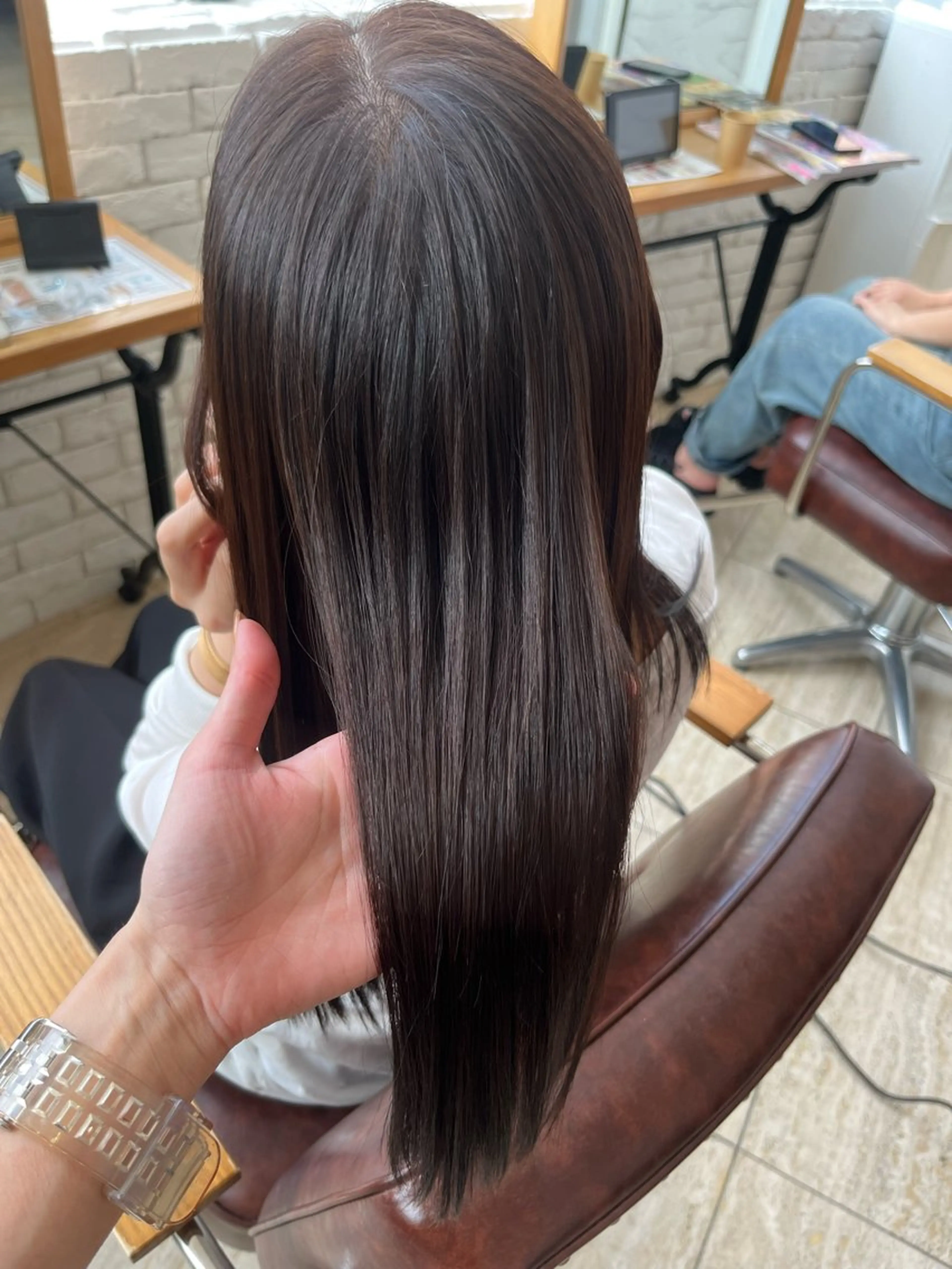 ロング カラー トリートメント ROSEL はしぐち ななみのヘアスタイル