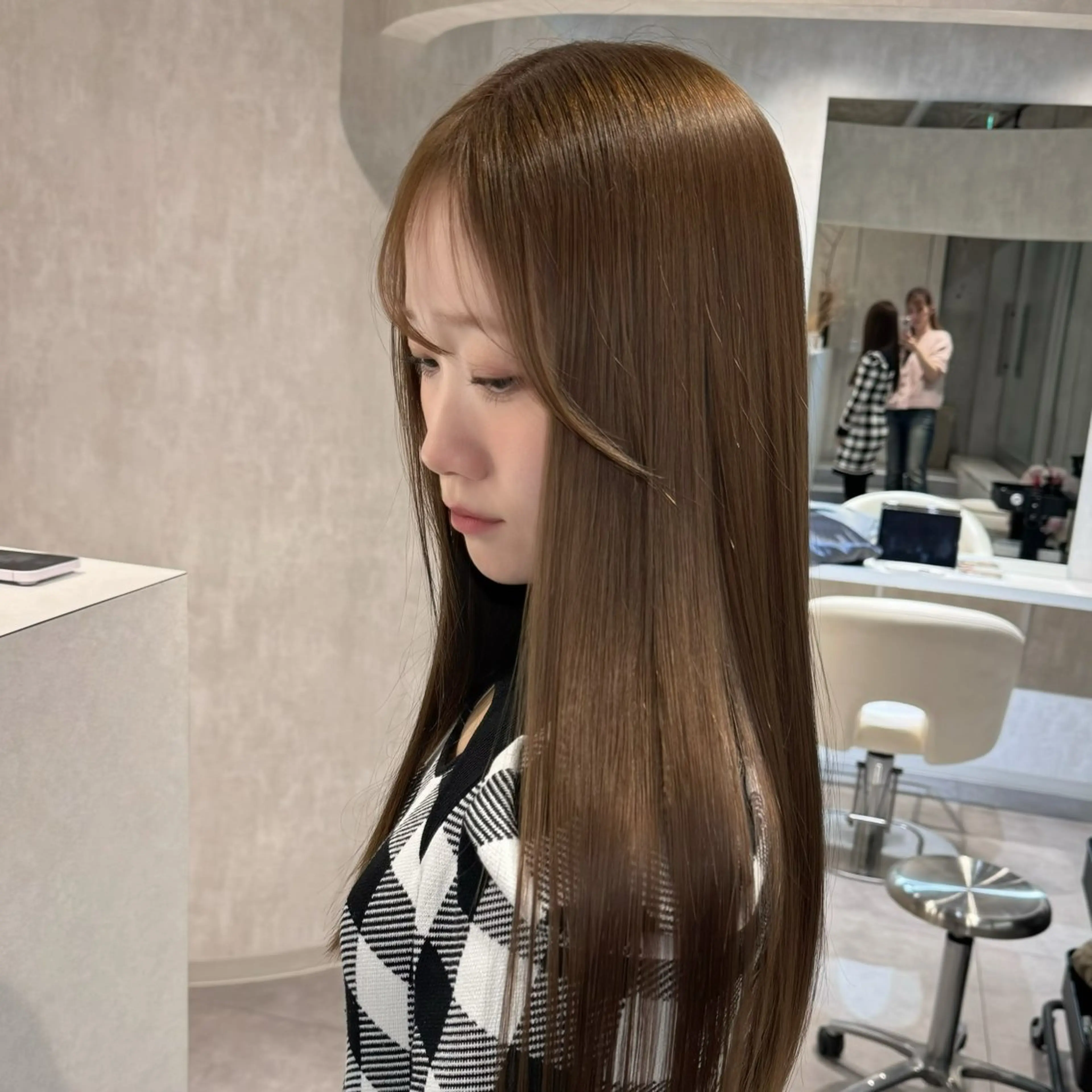 ロング カラー ヘアカラー トリートメント LOTTA CUCCI所属・miyu /トレンド カラー×艶髪のヘアスタイル