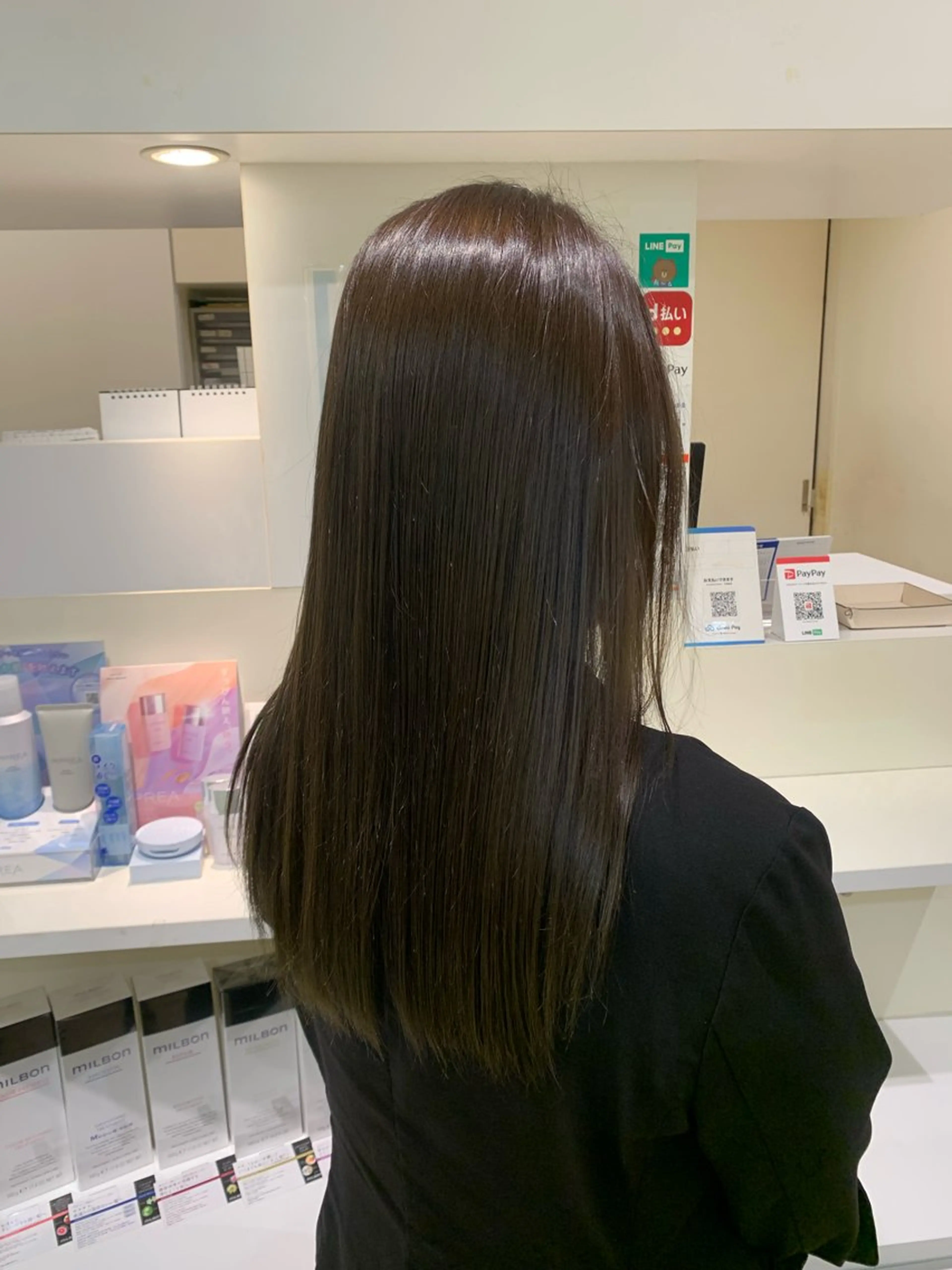 ロング カラー 透明感カラー ヘアカラー 🫧似合わせ カラー /縮毛矯正🎀みずきのヘアスタイル