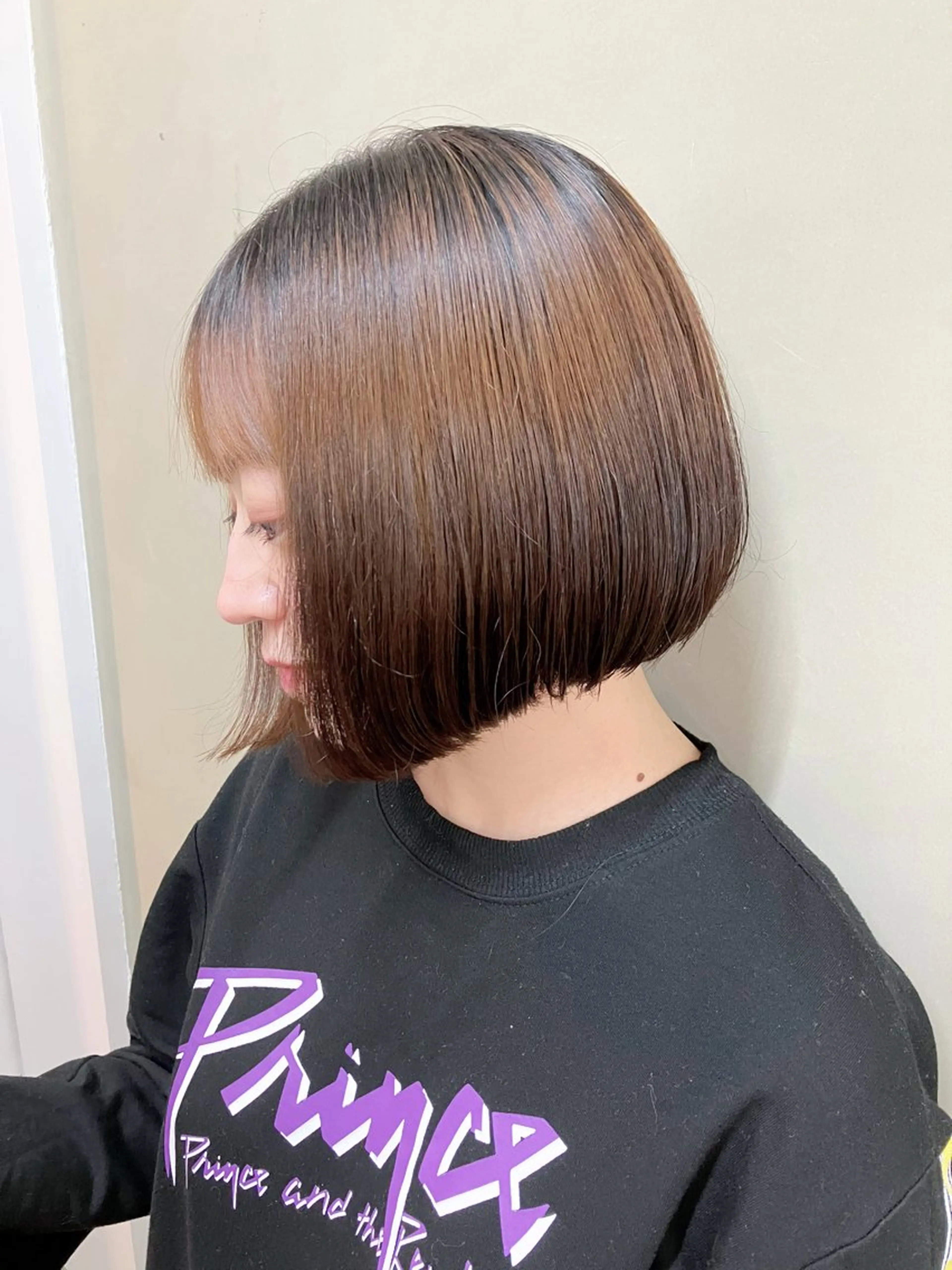 ショート ボブ 【ツヤ髪特化】 スズキアキエのヘアスタイル