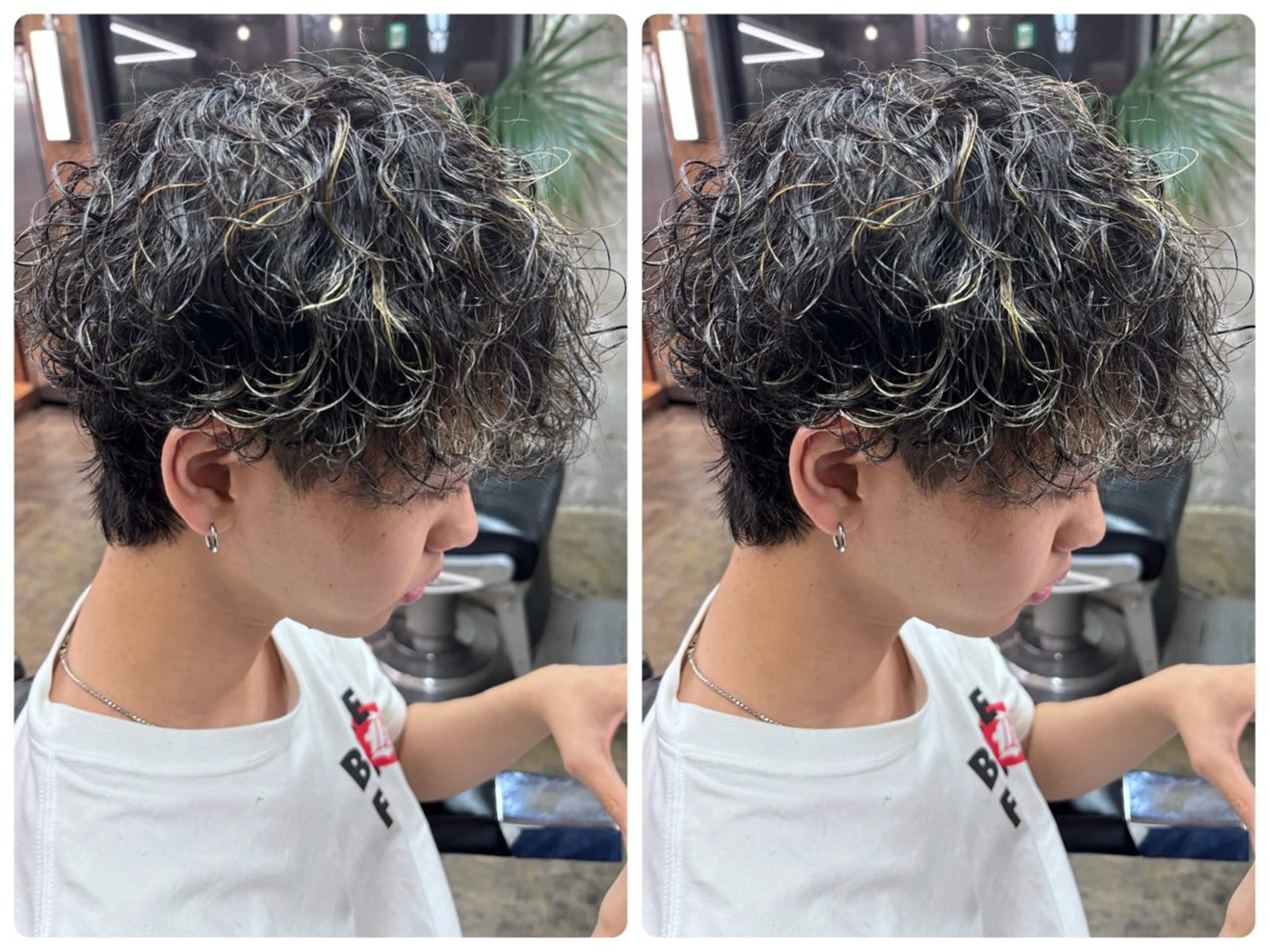 カット+特殊パーマ(スパイラル、ツイスト、ツイストスパイラル、波巻き)+大人気超濃厚パーマ持ちupトリートメントの写真