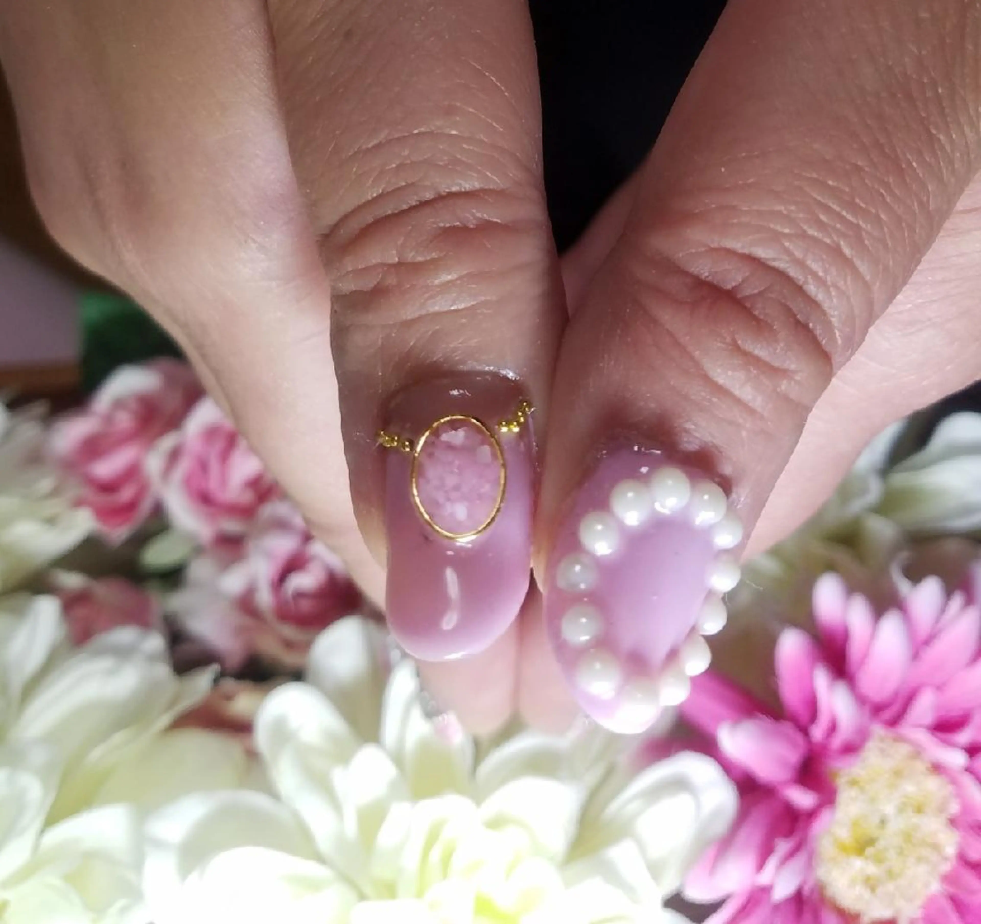 ネイル アートネイル スカルプネイル nail atelier yuka所属・❤ yuka❤のネイルデザイン