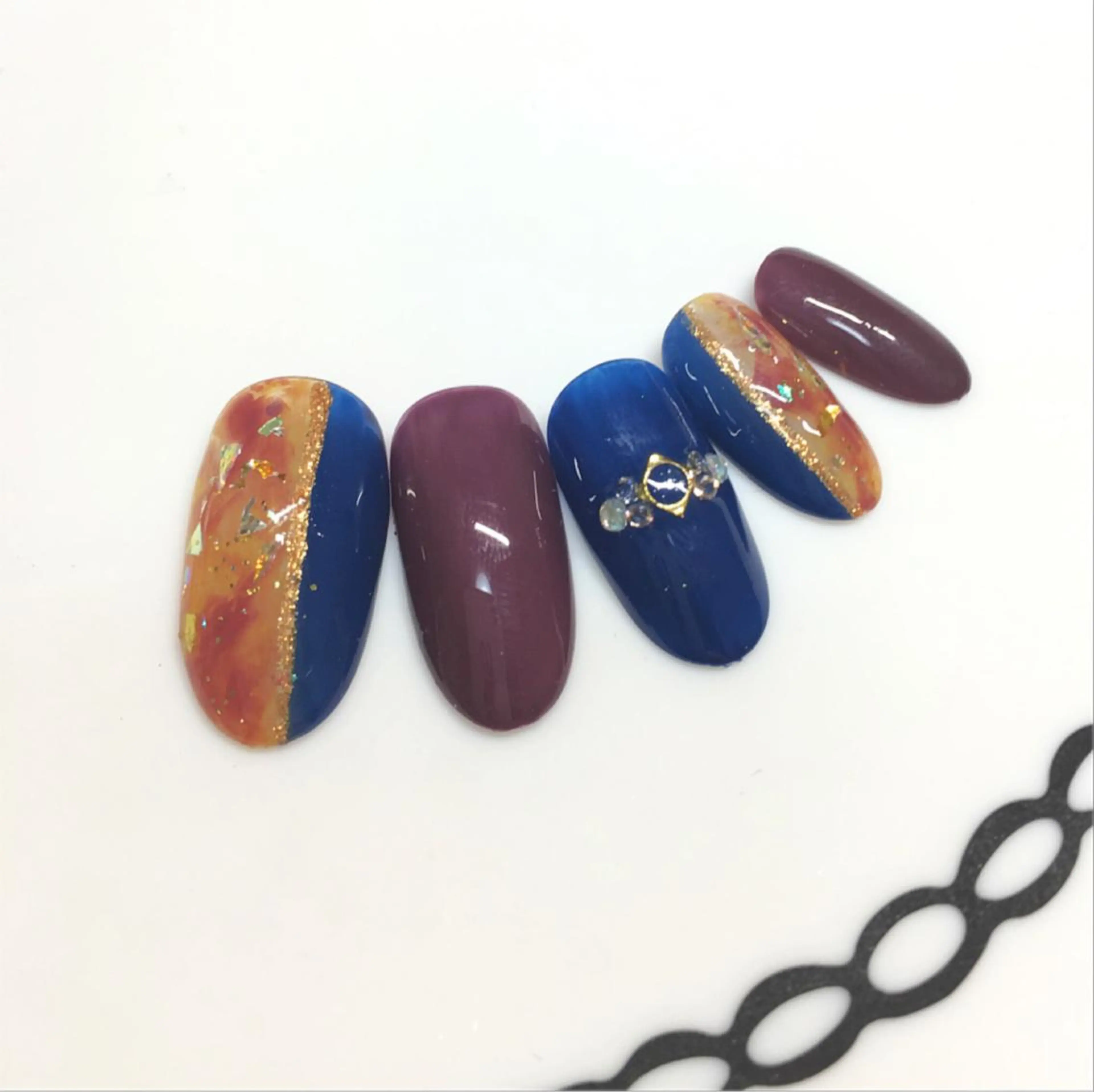 ネイル べっ甲ネイル nail salon＆school felice所属・フェリーチェ瑞江店 新山のネイルデザイン