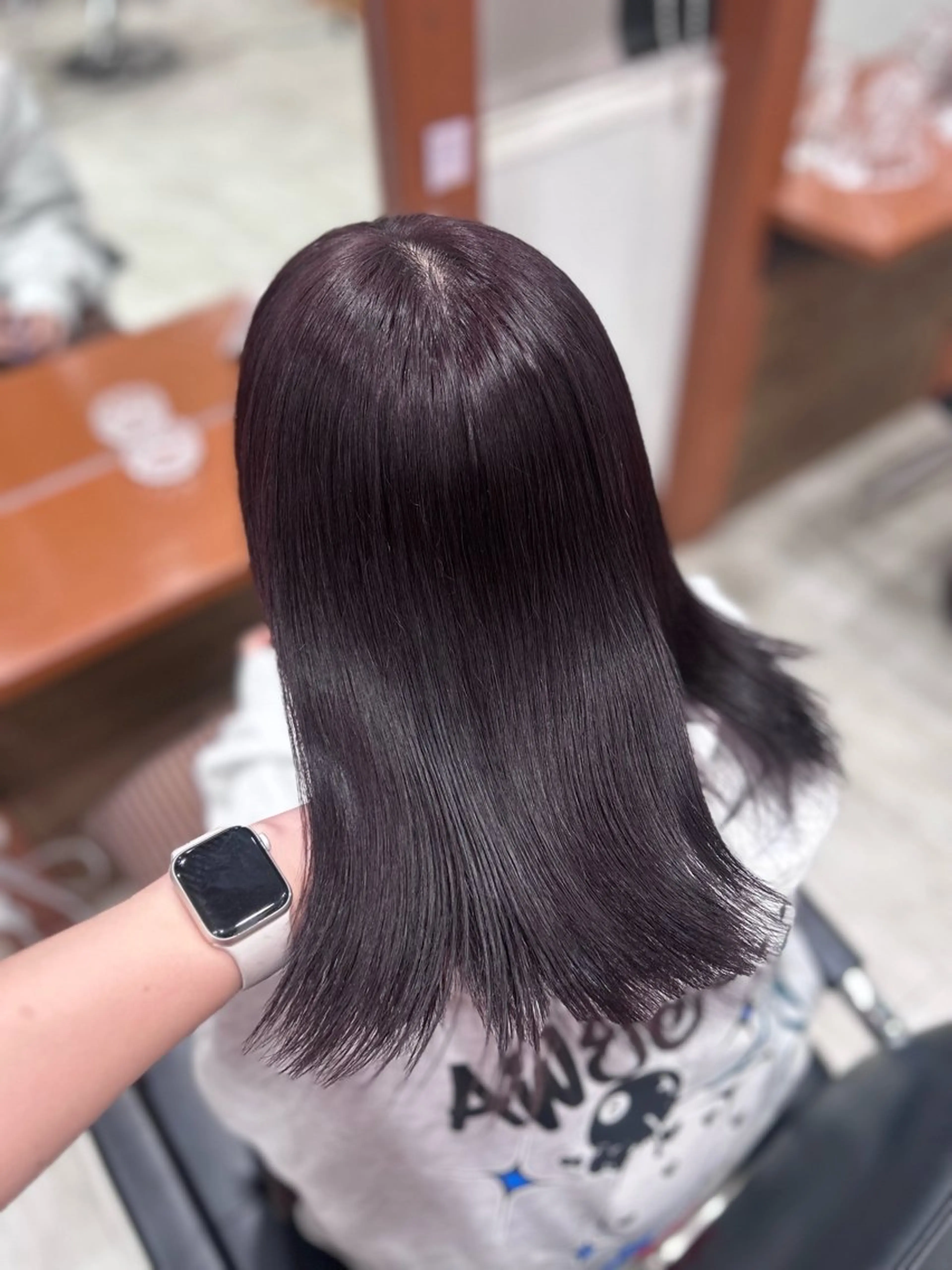 カラー 透明感カラー ラベンダーカラー ヘアカラー CIEL 難波店所属・🎀透明感/レイヤ ー/Kotona🎀のヘアスタイル