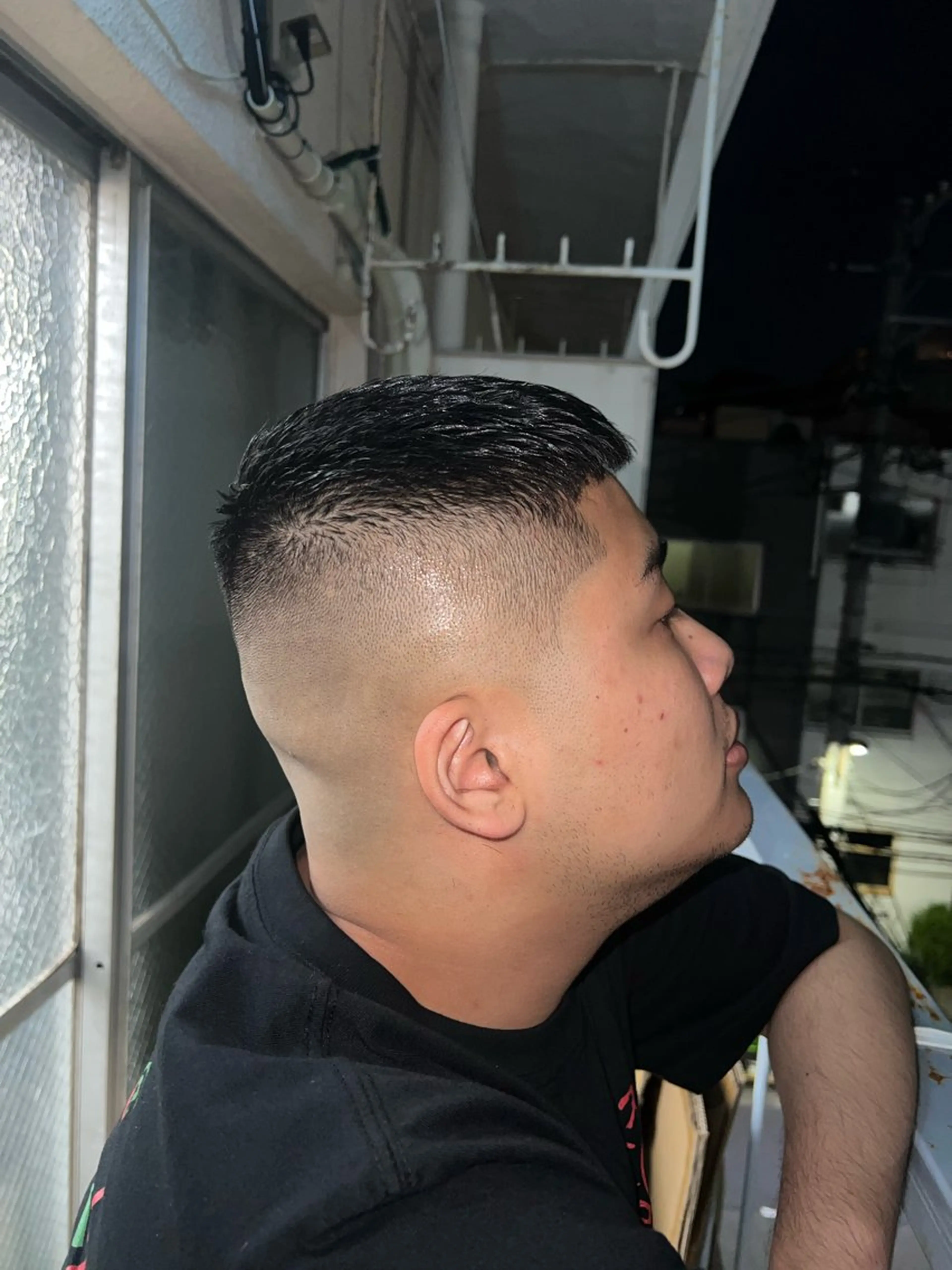 ショート メンズ Dorcus所属・日本橋フェードパーマ 田村　怜央那のヘアスタイル