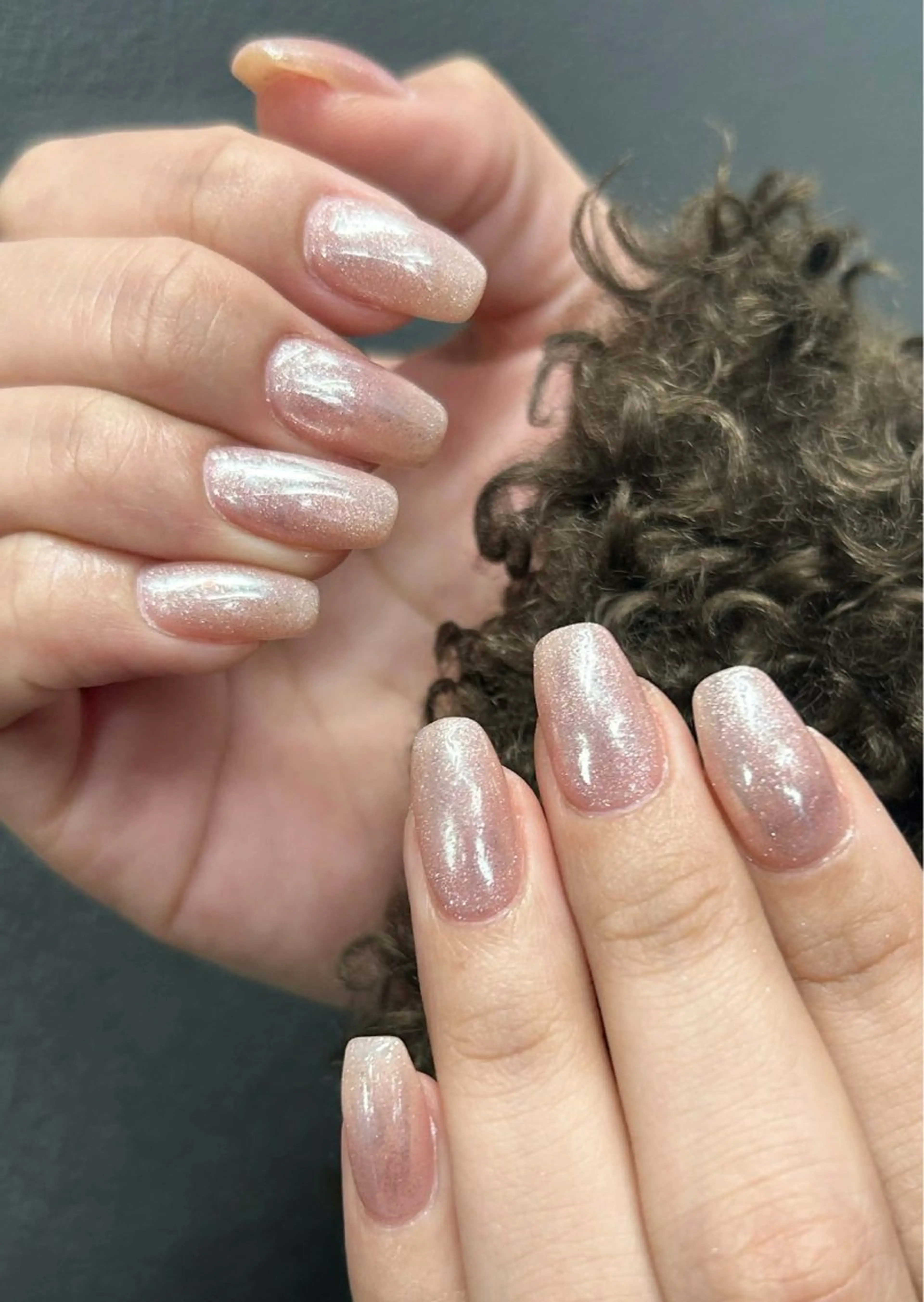 ネイル 韓国ネイル 持ち込み ニュアンスネイル ネイルチップ ハンドネイル Tini ANA.CHUOのネイルデザイン