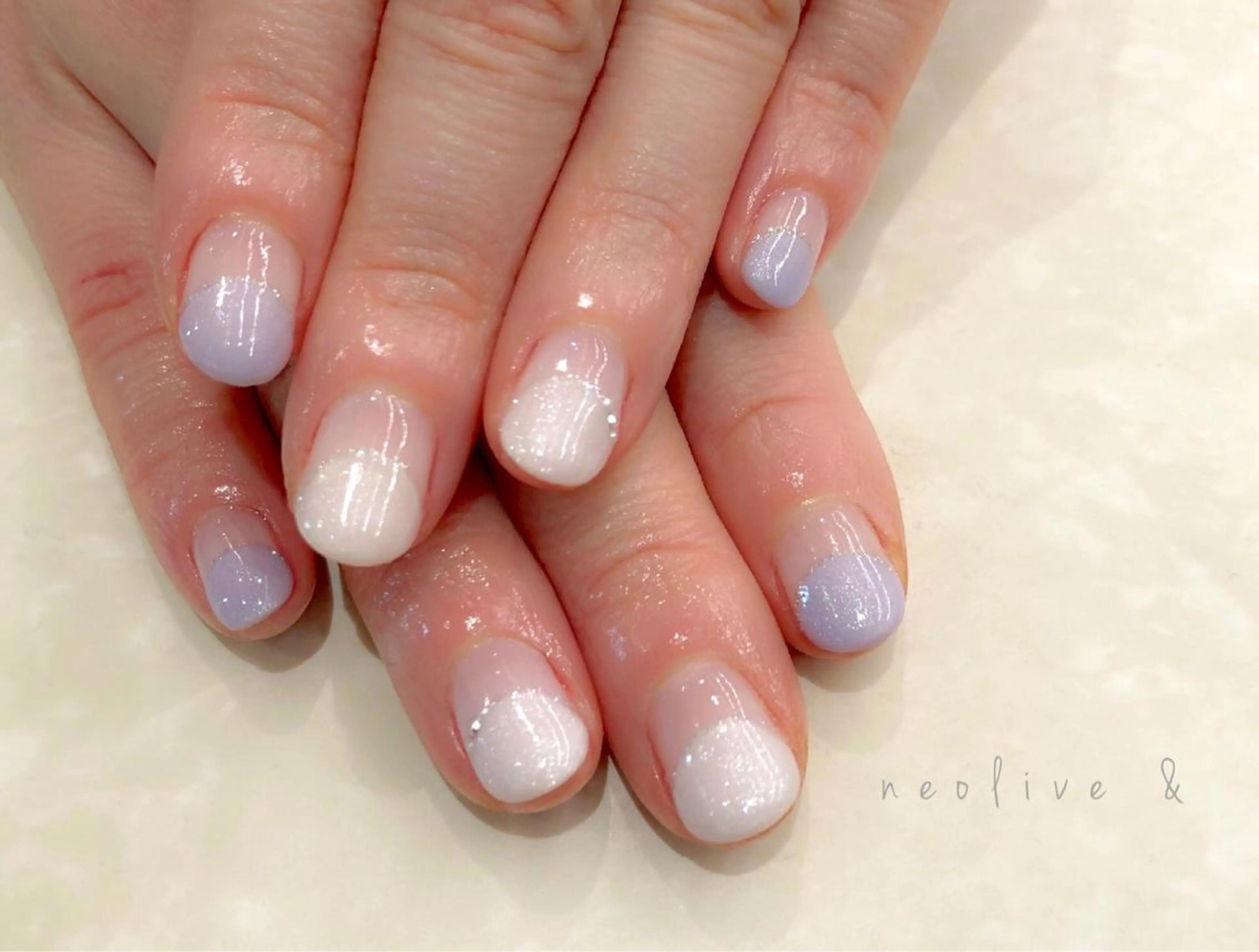 ネイル マツエク・マツパ フレンチネイル Yuriko Omi パラジェル/渋谷のネイルデザイン