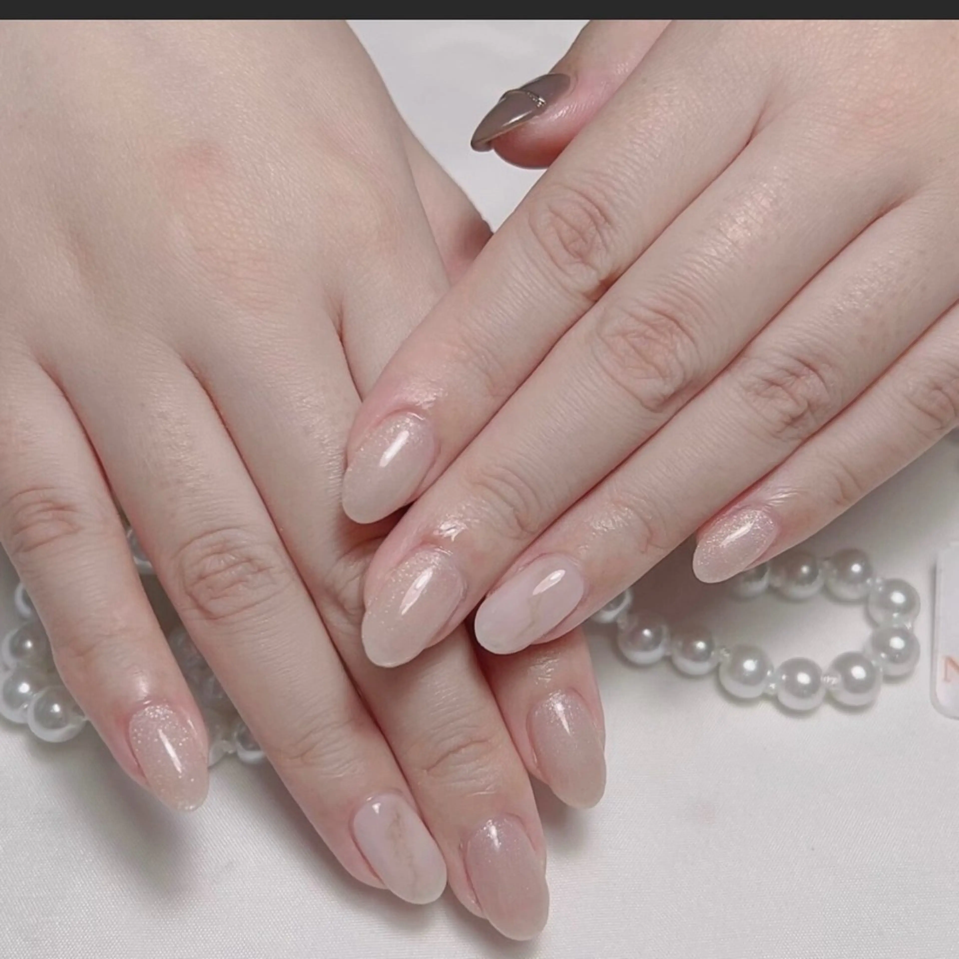 ネイル アートネイル フレンチネイル ジェルネイル グラデーション 韓国ネイル ハンドネイル 💕鈴木ユリ パラジェル/オフ無料のネイルデザイン