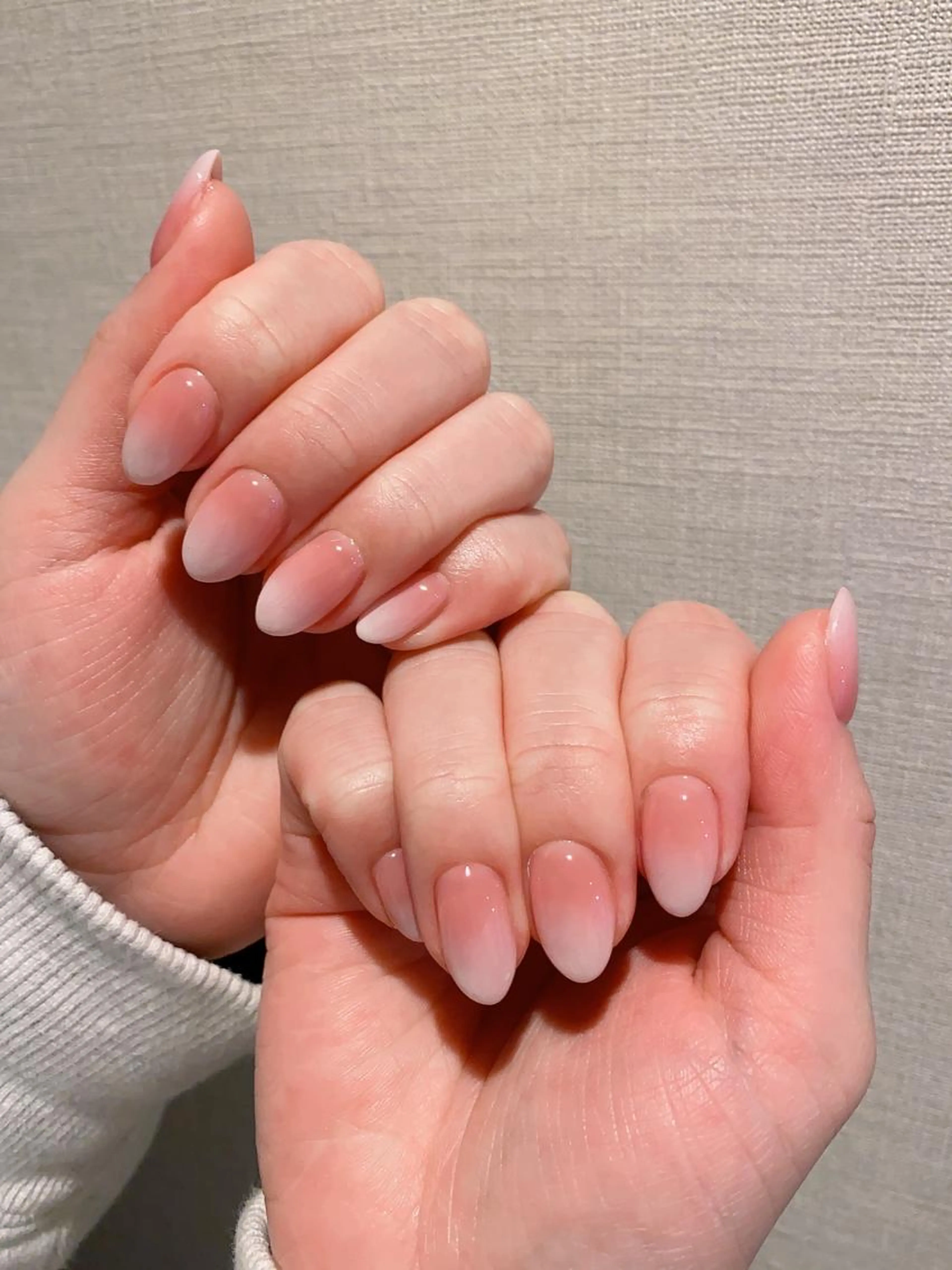 💓ジェルオフ無料💓フレンチ·カラグラの写真