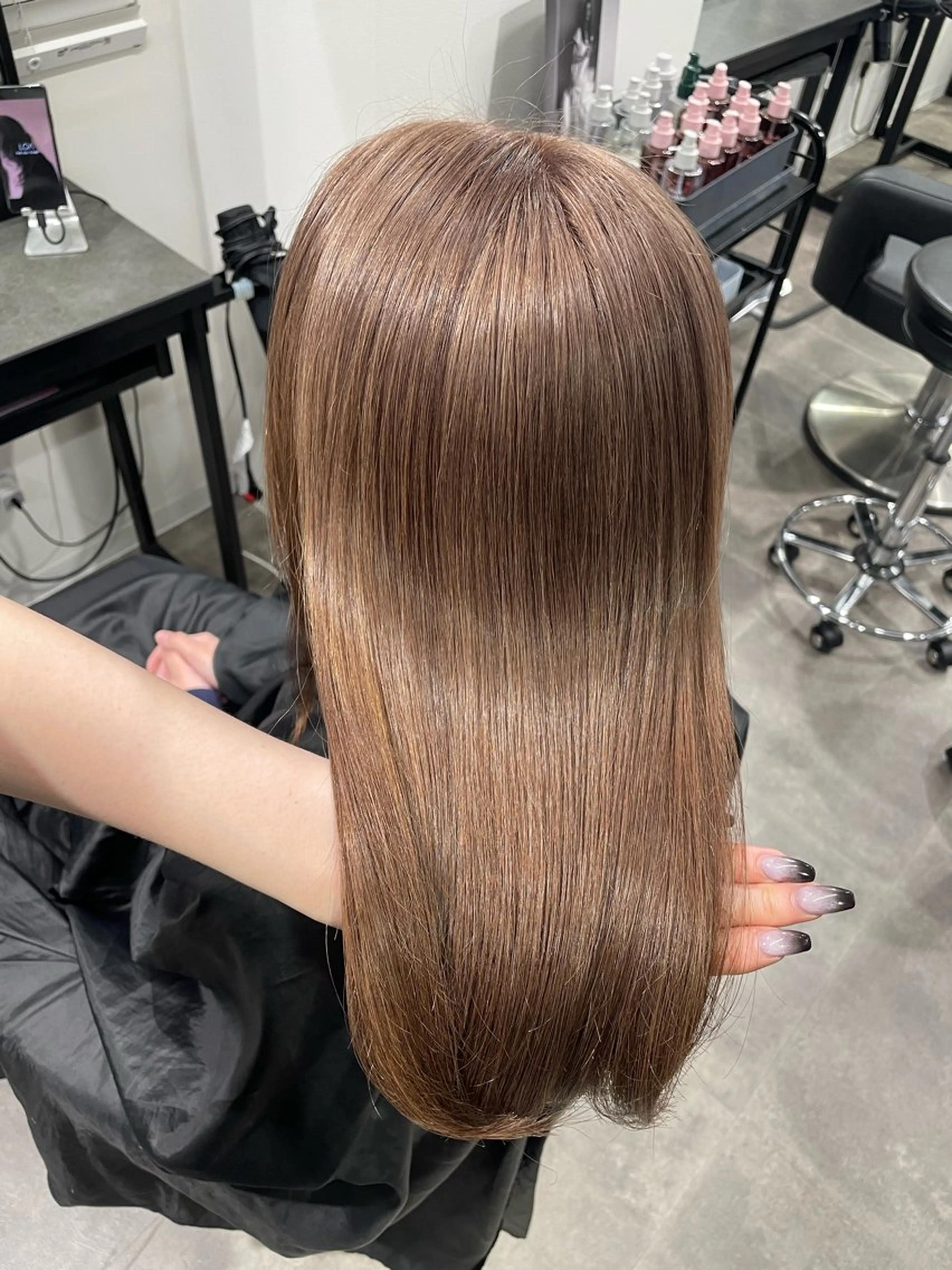 ロング カラー 🎀暖色/ラベンダー /paru🤍のヘアスタイル