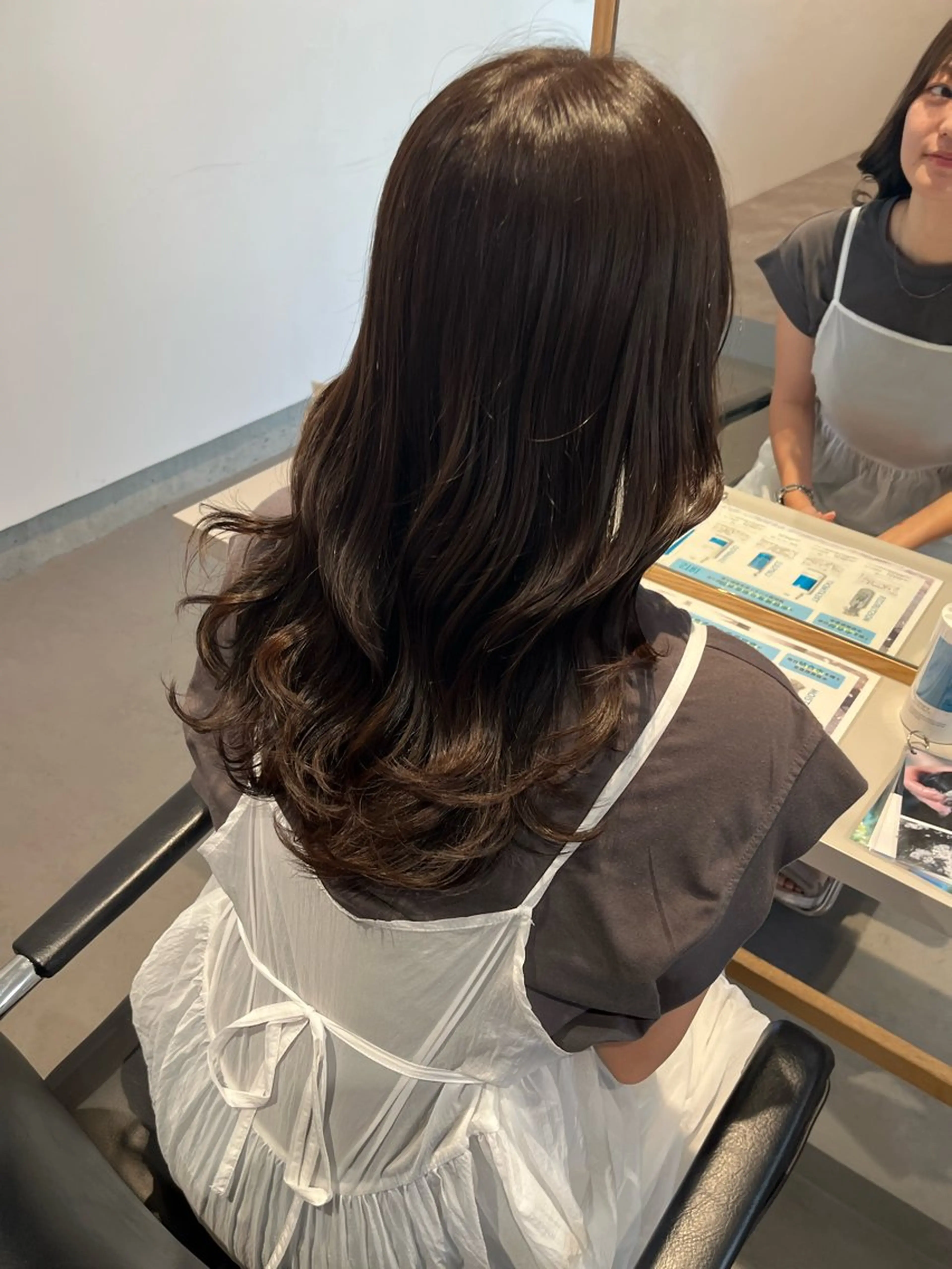 カット+イルミナカラー+トリートメントの写真