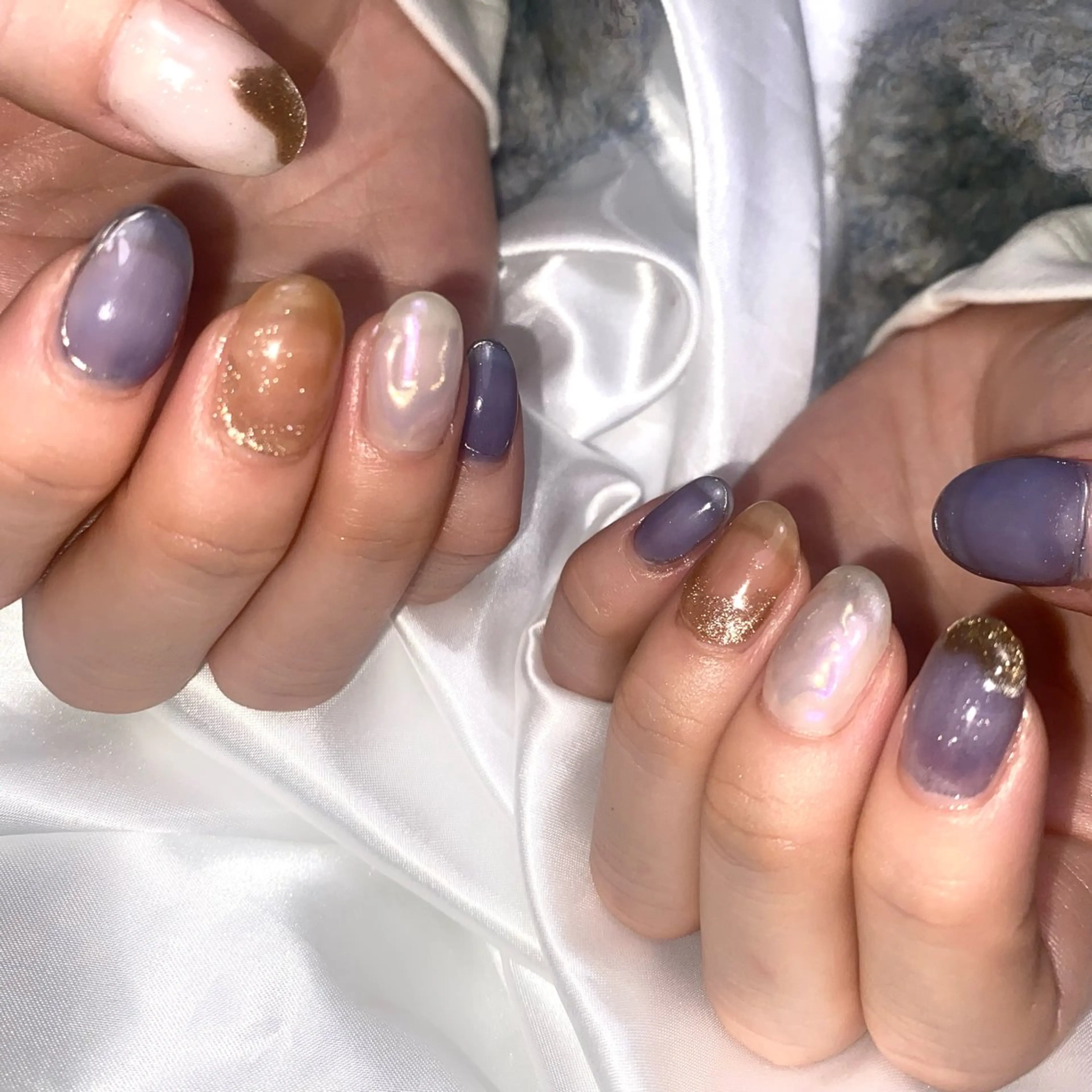 ネイル うるつやネイル🫧 Amiのネイルデザイン