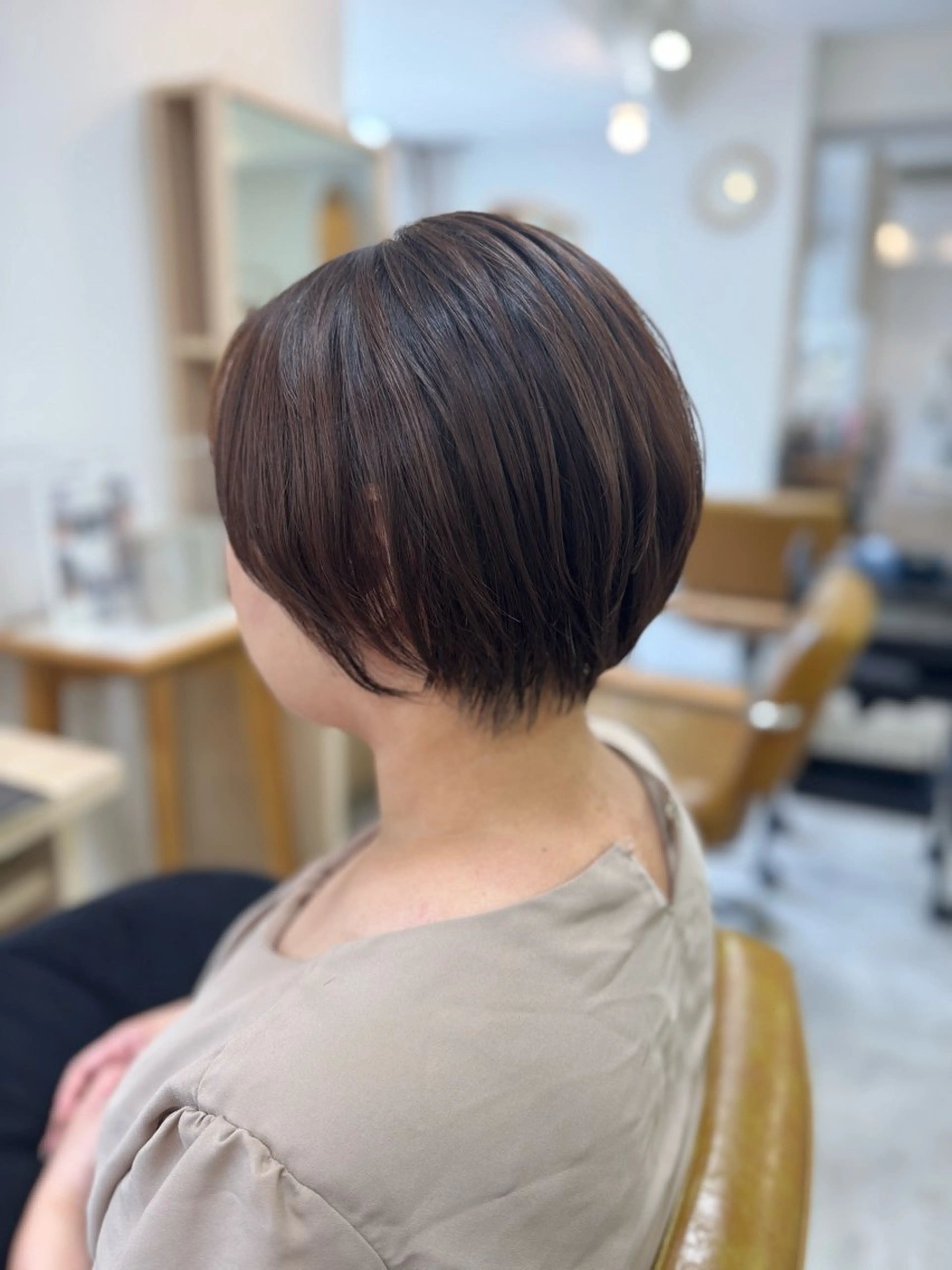 ショート カット ヘアカラー トリートメント 金山/レイヤー カット/Hikariのヘアスタイル