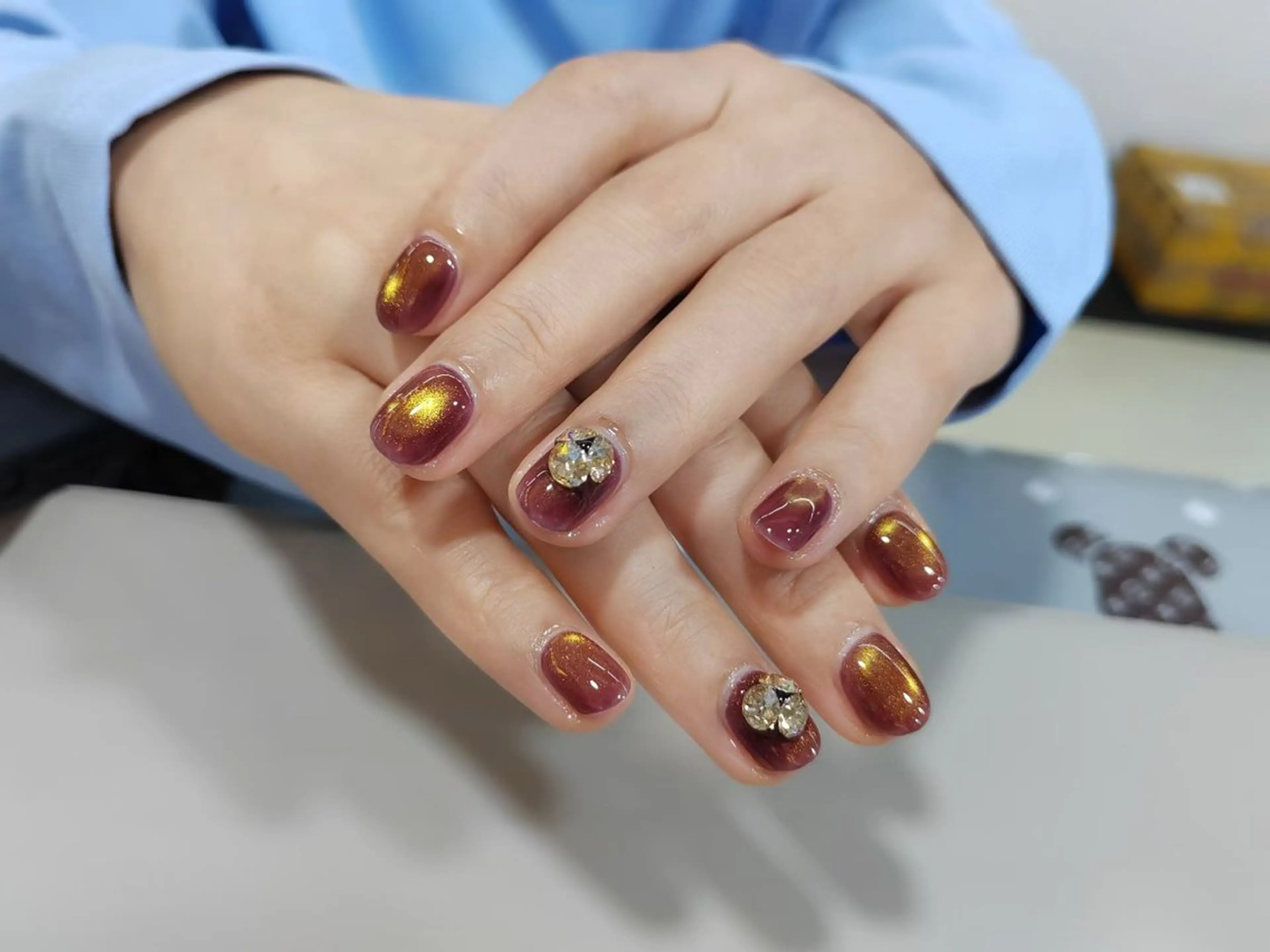 ネイル ネイルサロンキューティプティ所属・アワ ネイル池袋のネイルデザイン