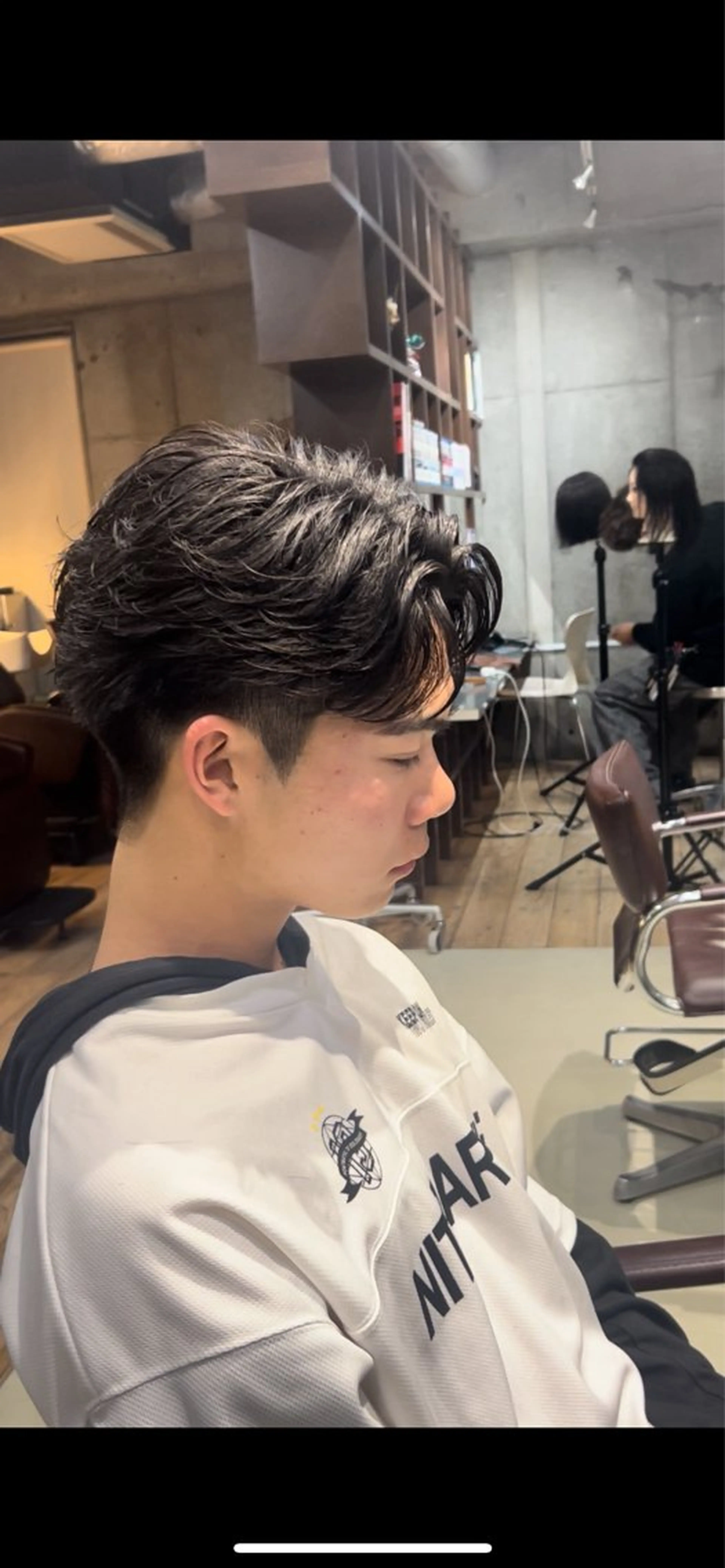 パーマ メンズ カット パーマ パーマ特化🔥 ワタベリョウマのヘアスタイル