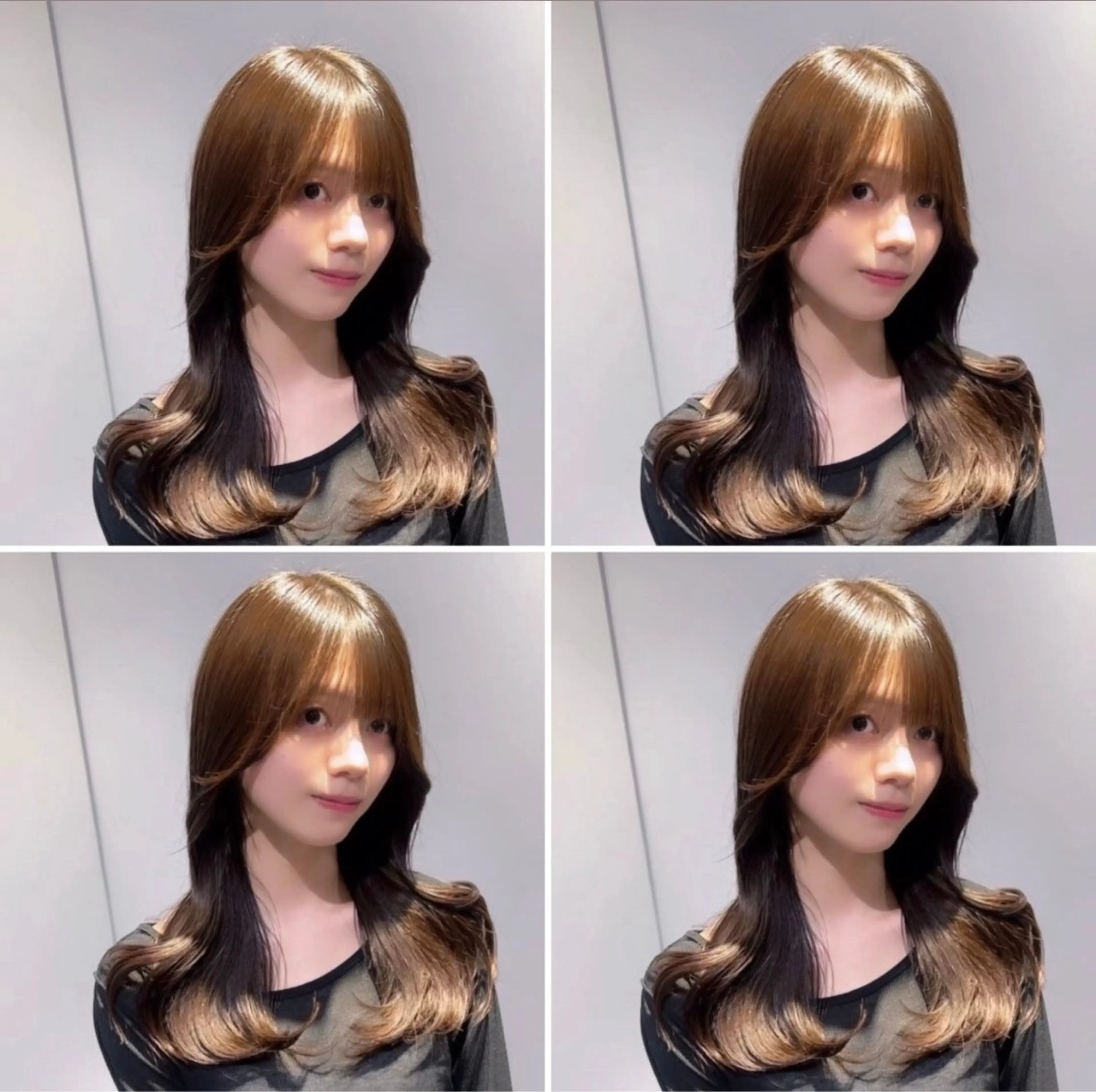 ロング カラー 透明感×髪質改善× エクステそうまのヘアスタイル