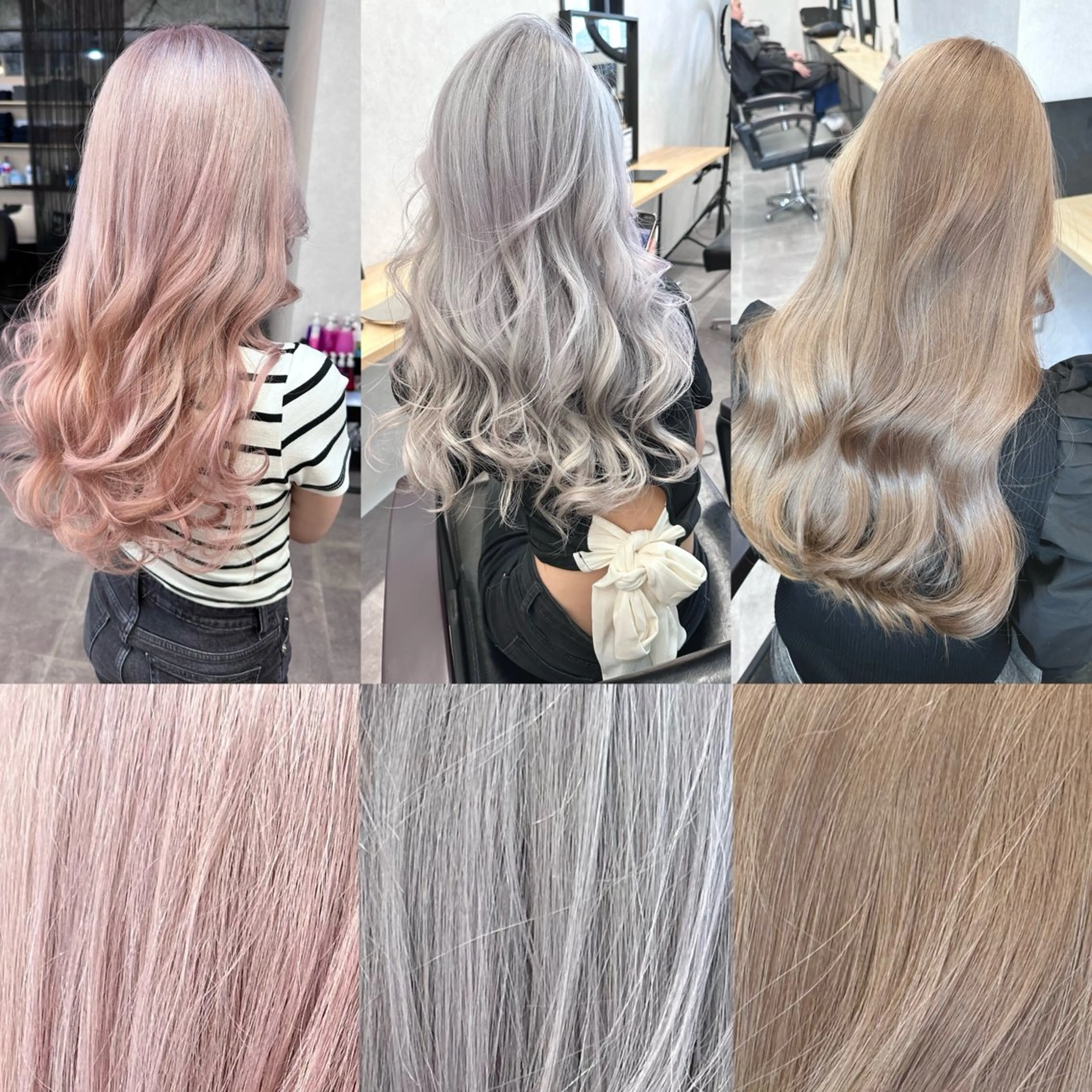 ロング ヘアカラー トリートメント 💎lino _by _ACNE💎 🧸のヘアスタイル