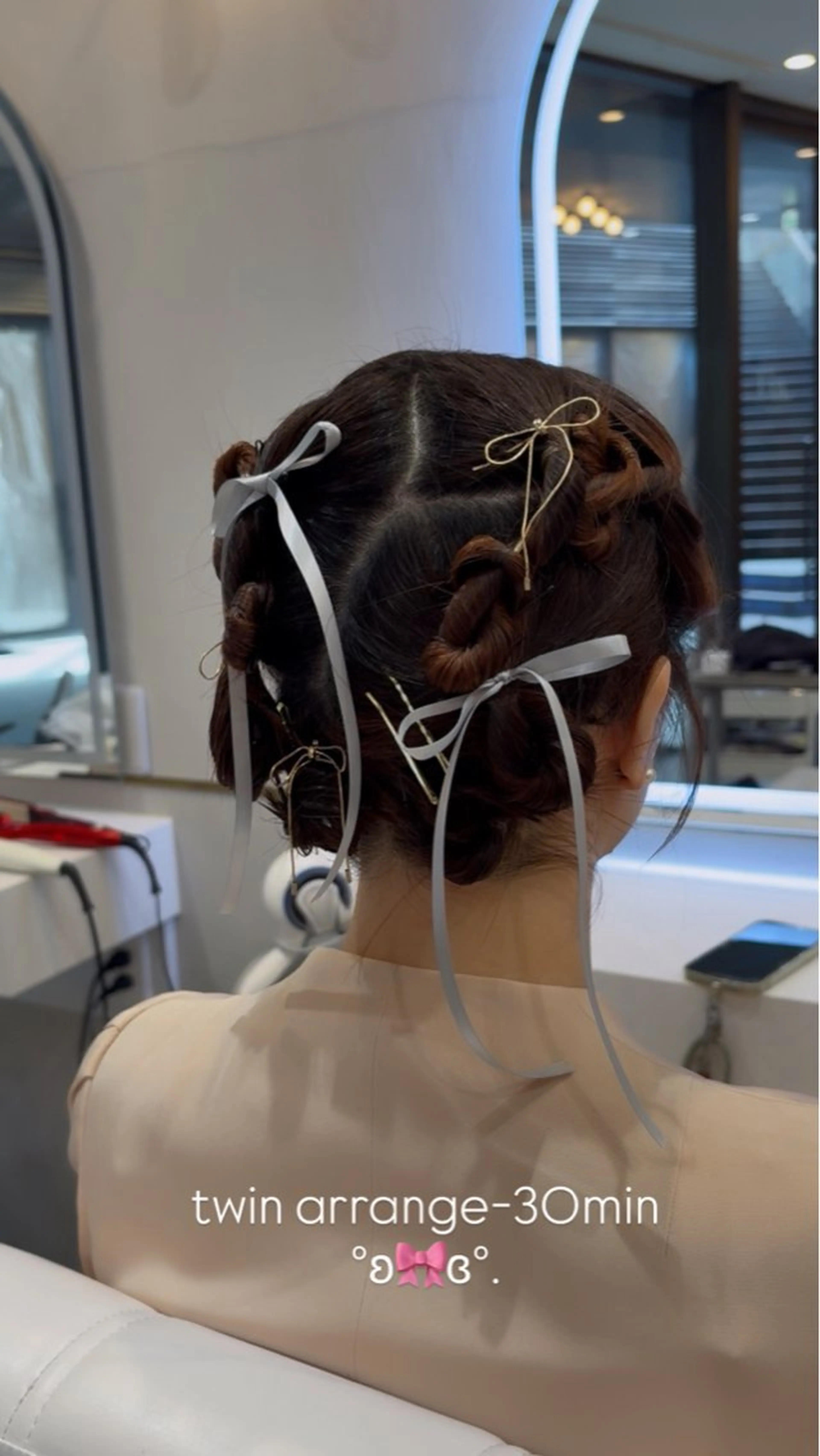 ミディアム ヘアセット Tia.所属・縮毛矯正／髪質改善 _MiMiのヘアスタイル