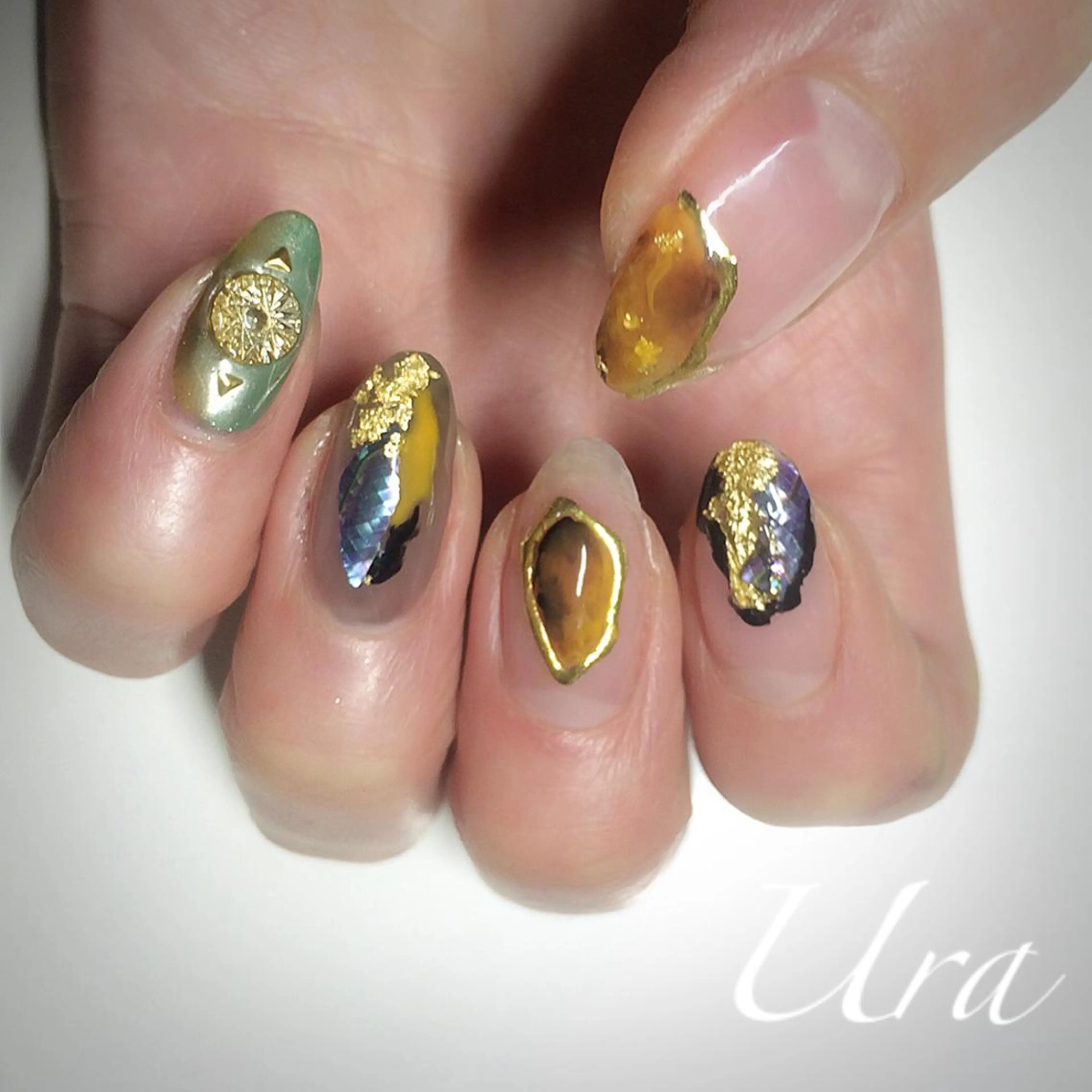 ネイル ニュアンスネイル UrakoNail 《nail》のネイルデザイン