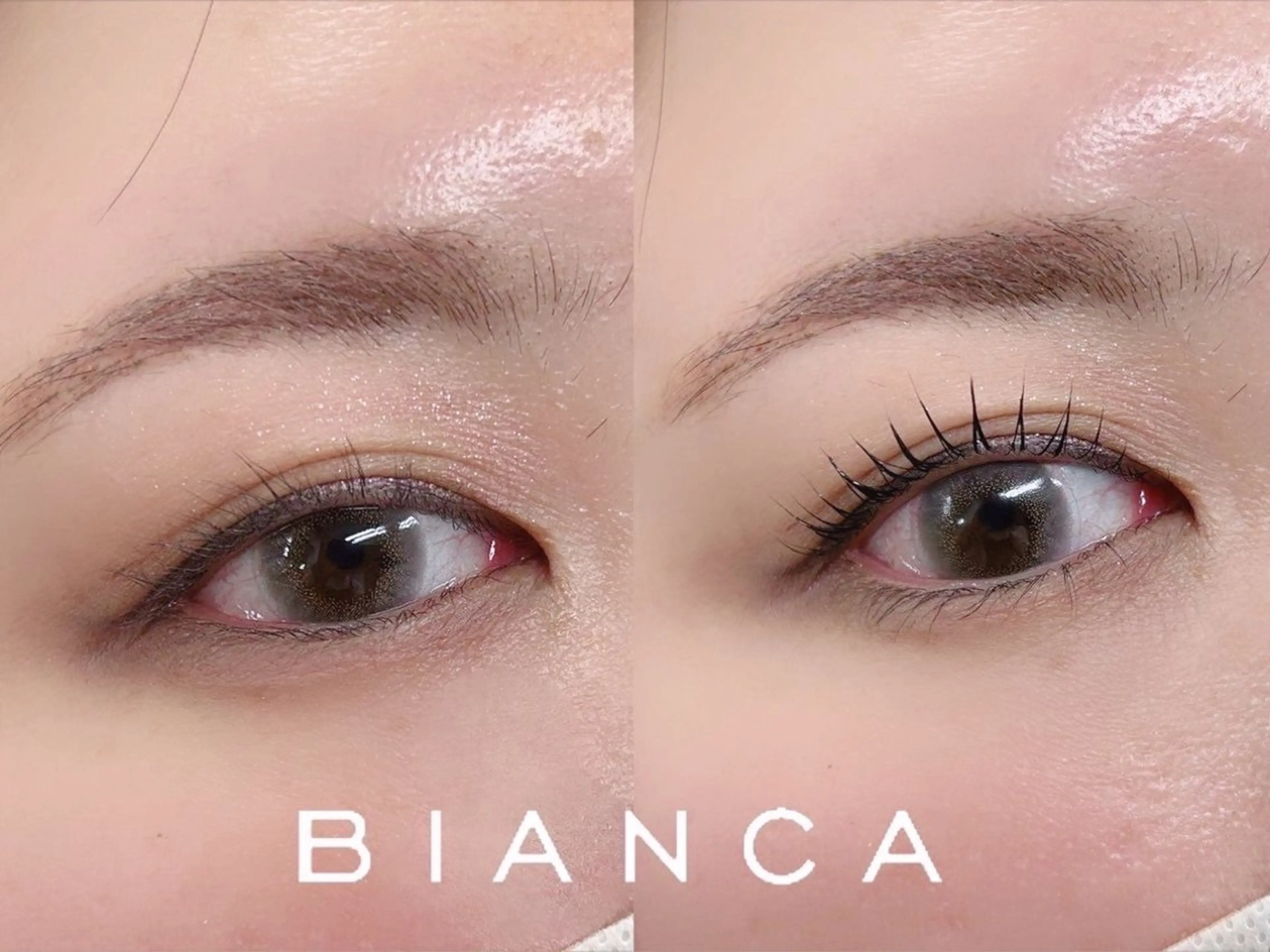 パリジェンヌラッシュリフト×ブラックティント🖤🤍［川越/マツパ/パリジェンヌ/マスカラパーマ］の写真