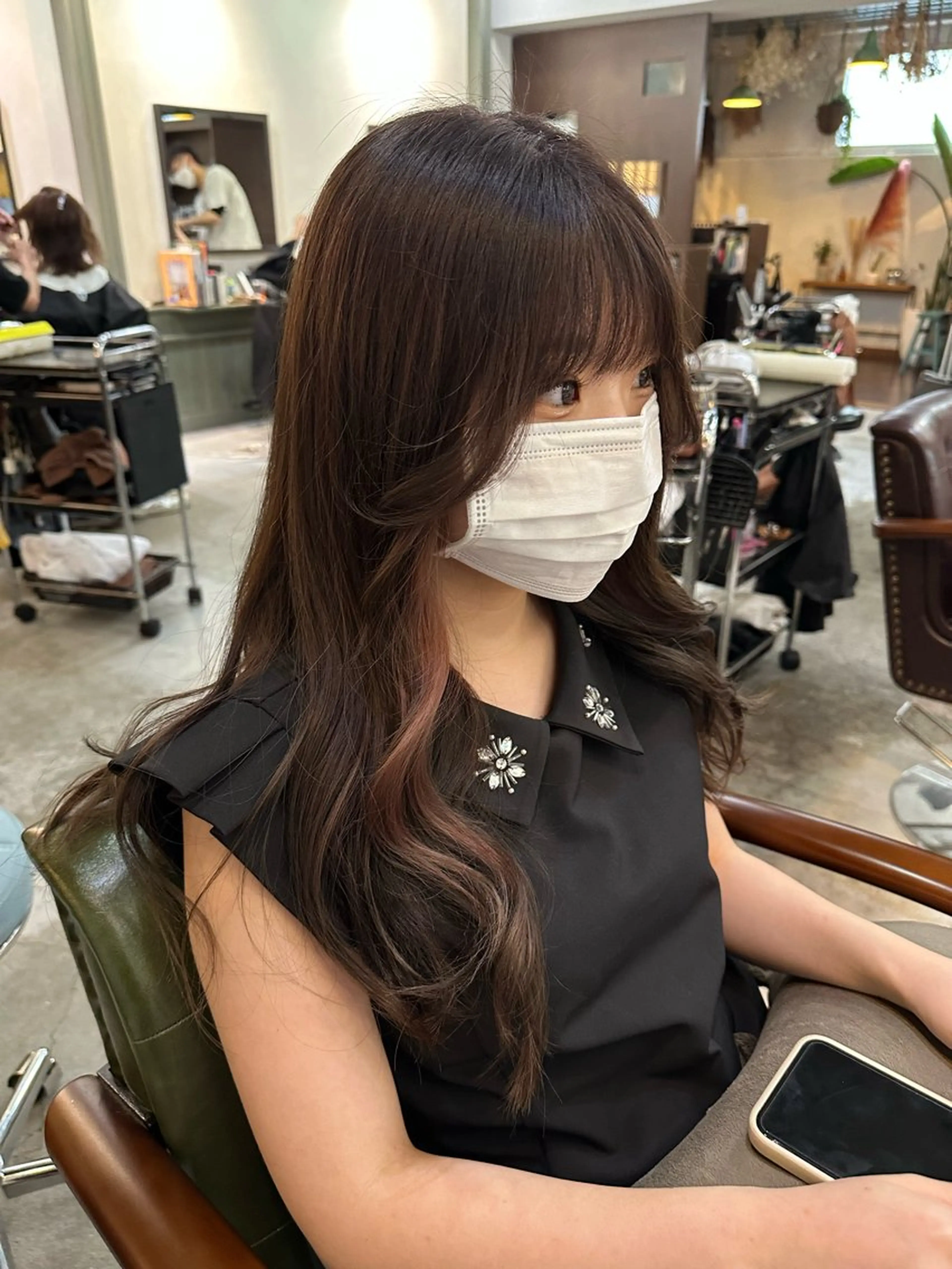 ロング no aのヘアスタイル