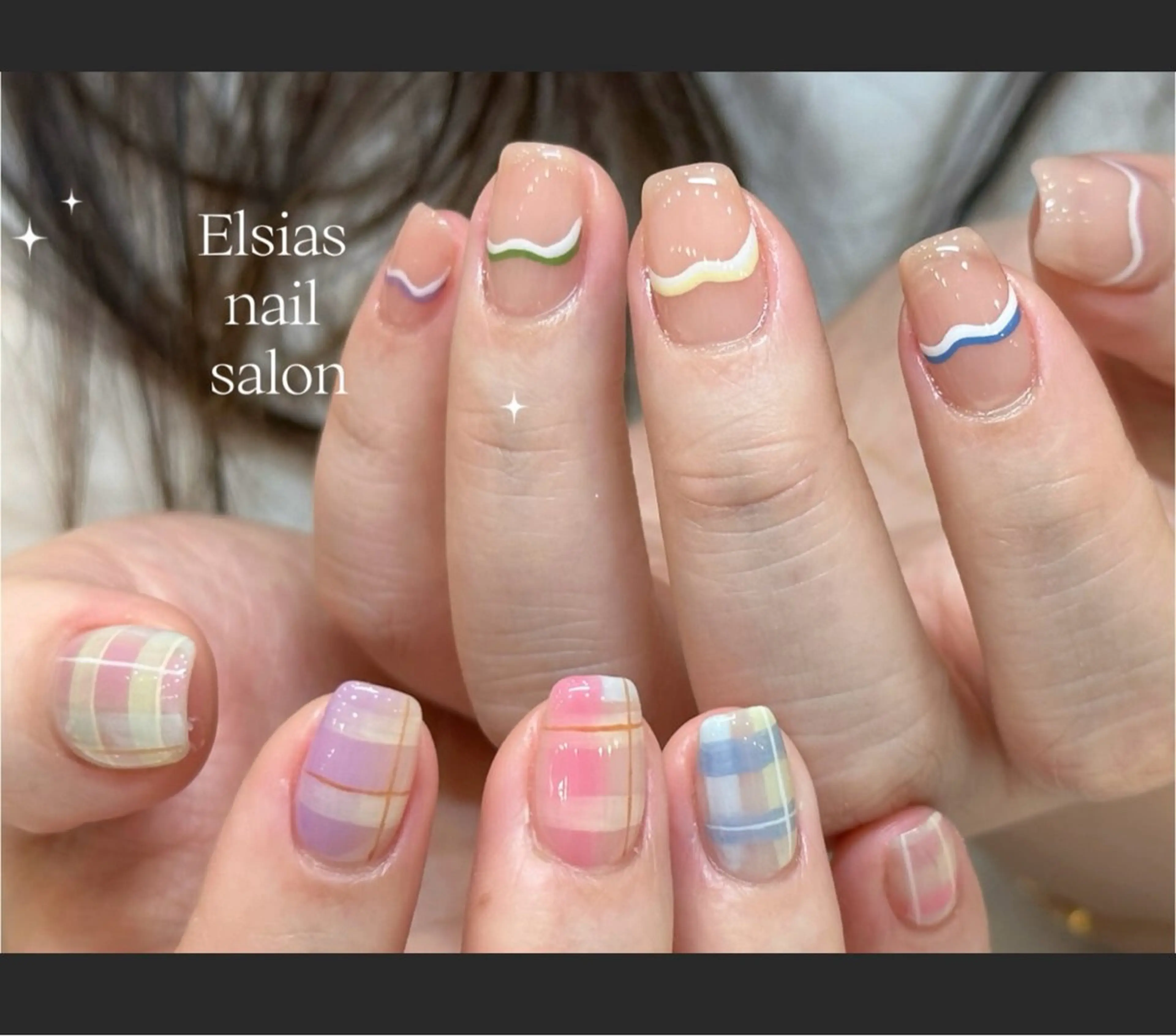 ネイル 🌸Elsias momokoのネイルデザイン