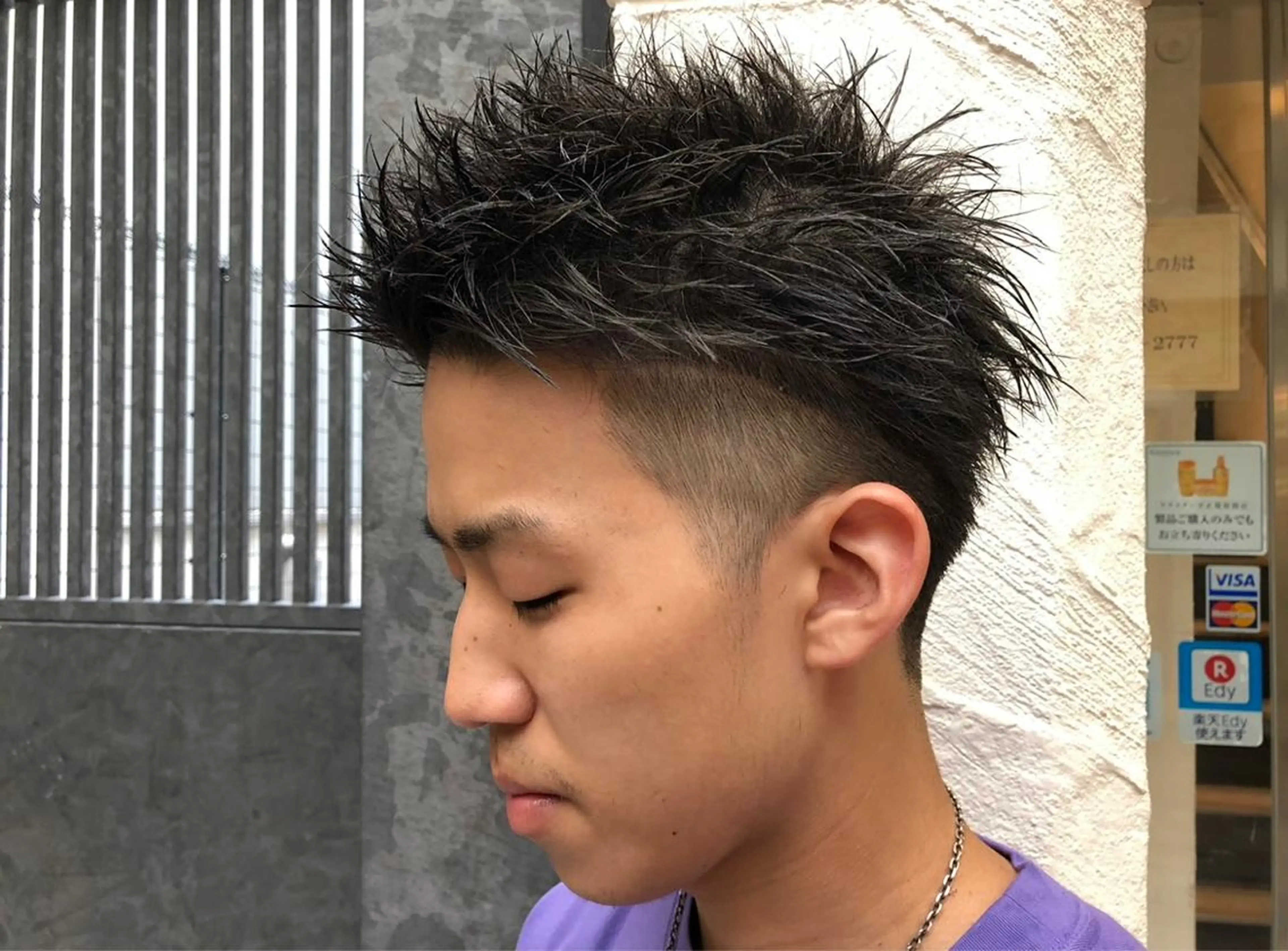 ショート カラー メンズヘア特化 崎田 成人のヘアスタイル