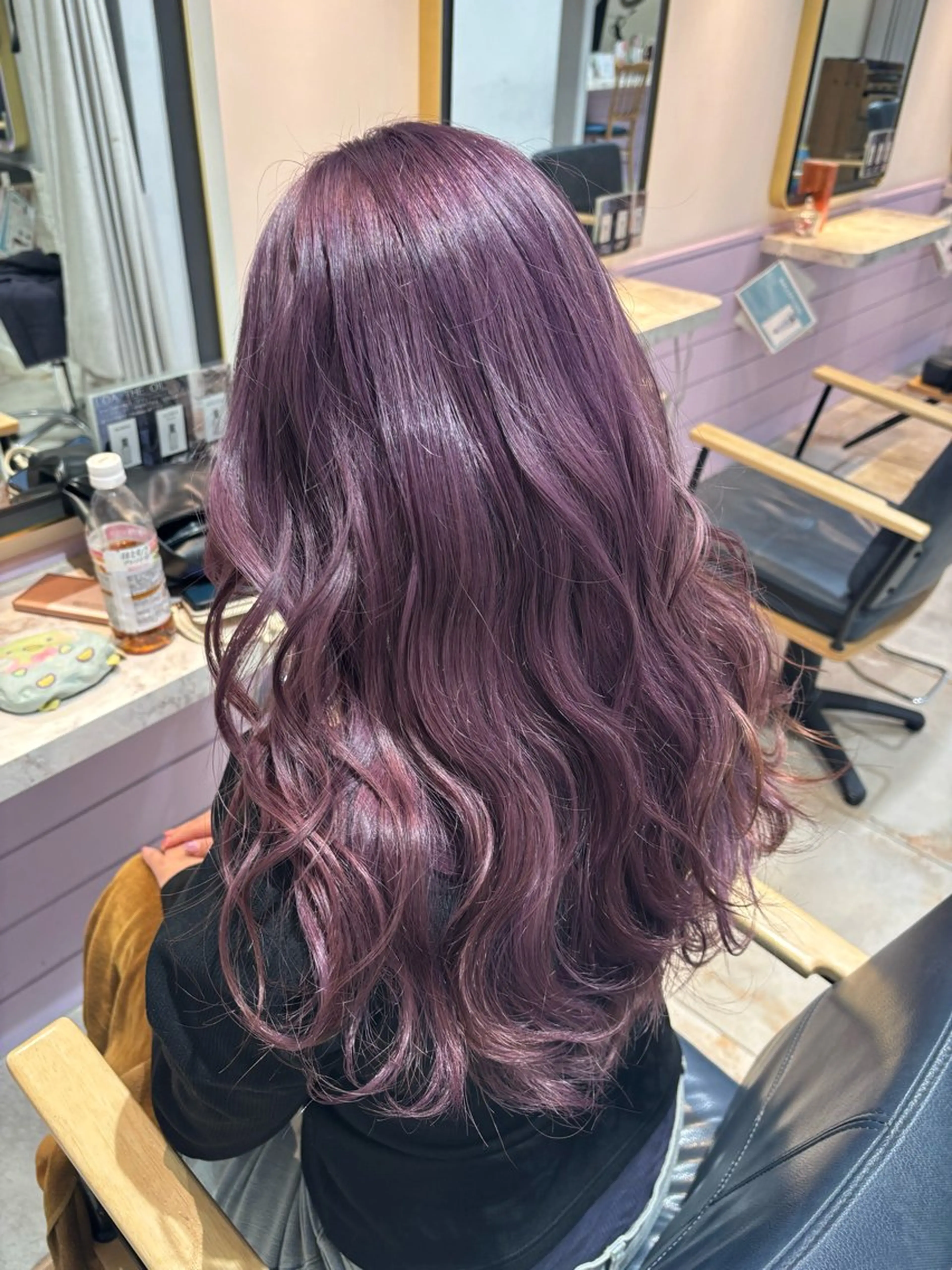 レディース🚺 デザインカラー＋全体カラーの写真