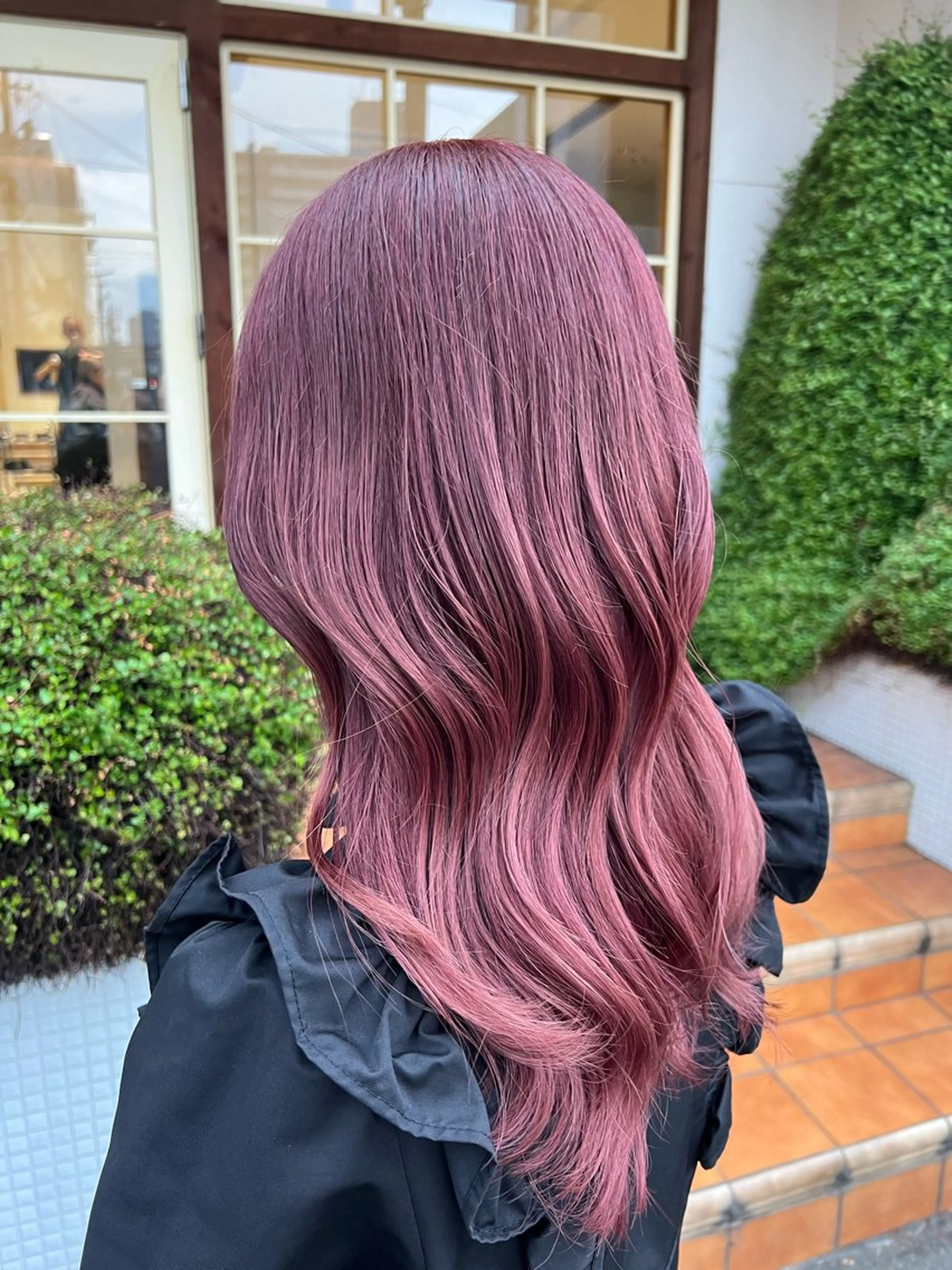 セミロング ヘアカラー トリートメント 中村 未夢のヘアスタイル