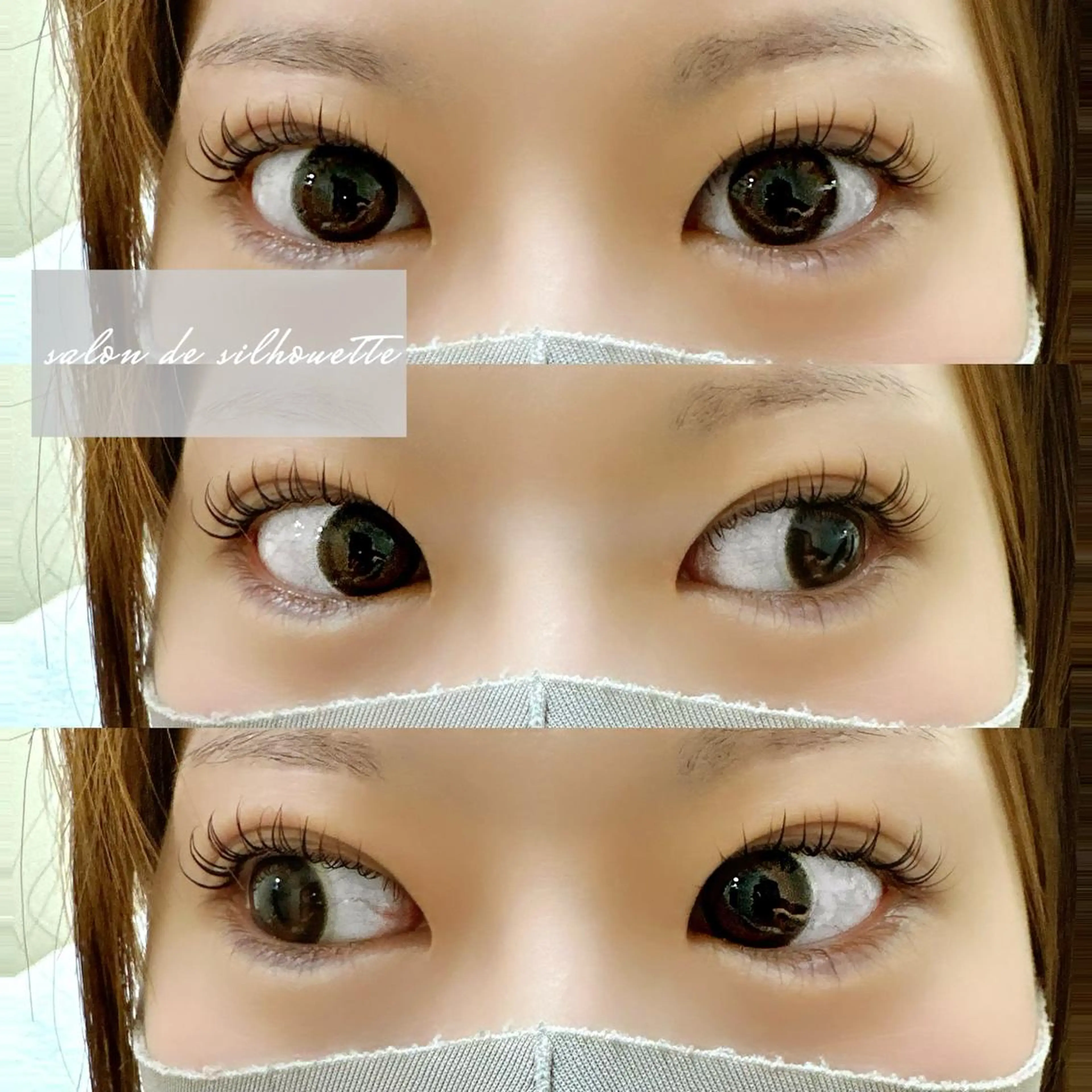 マツエク・マツパ まつげパーマ マツパ サロンドシルエット所属・YUNA ／バインドロックのマツエク・マツパデザイン