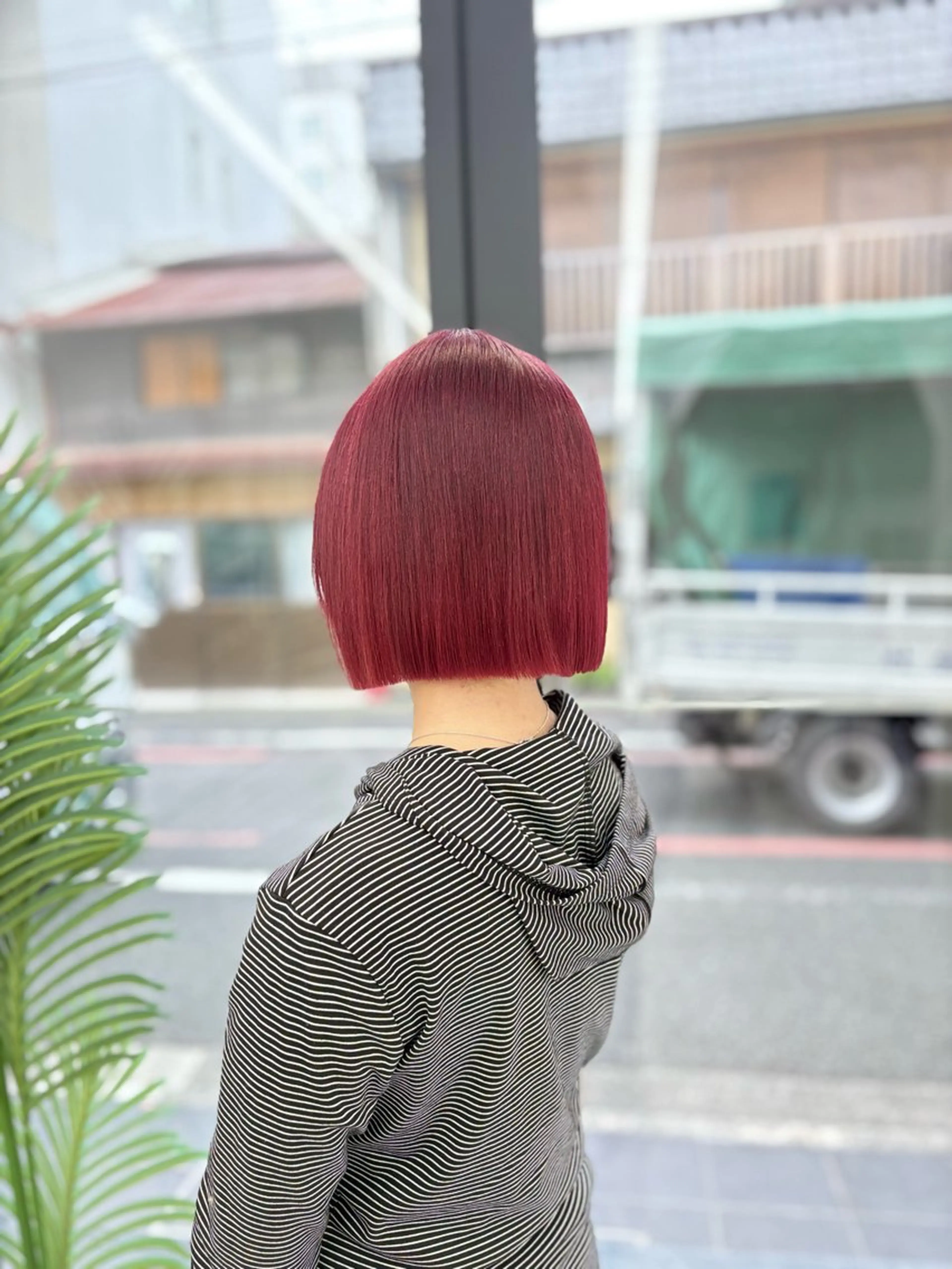 ショート Haruna/河原町 ハイトーン🤍のヘアスタイル