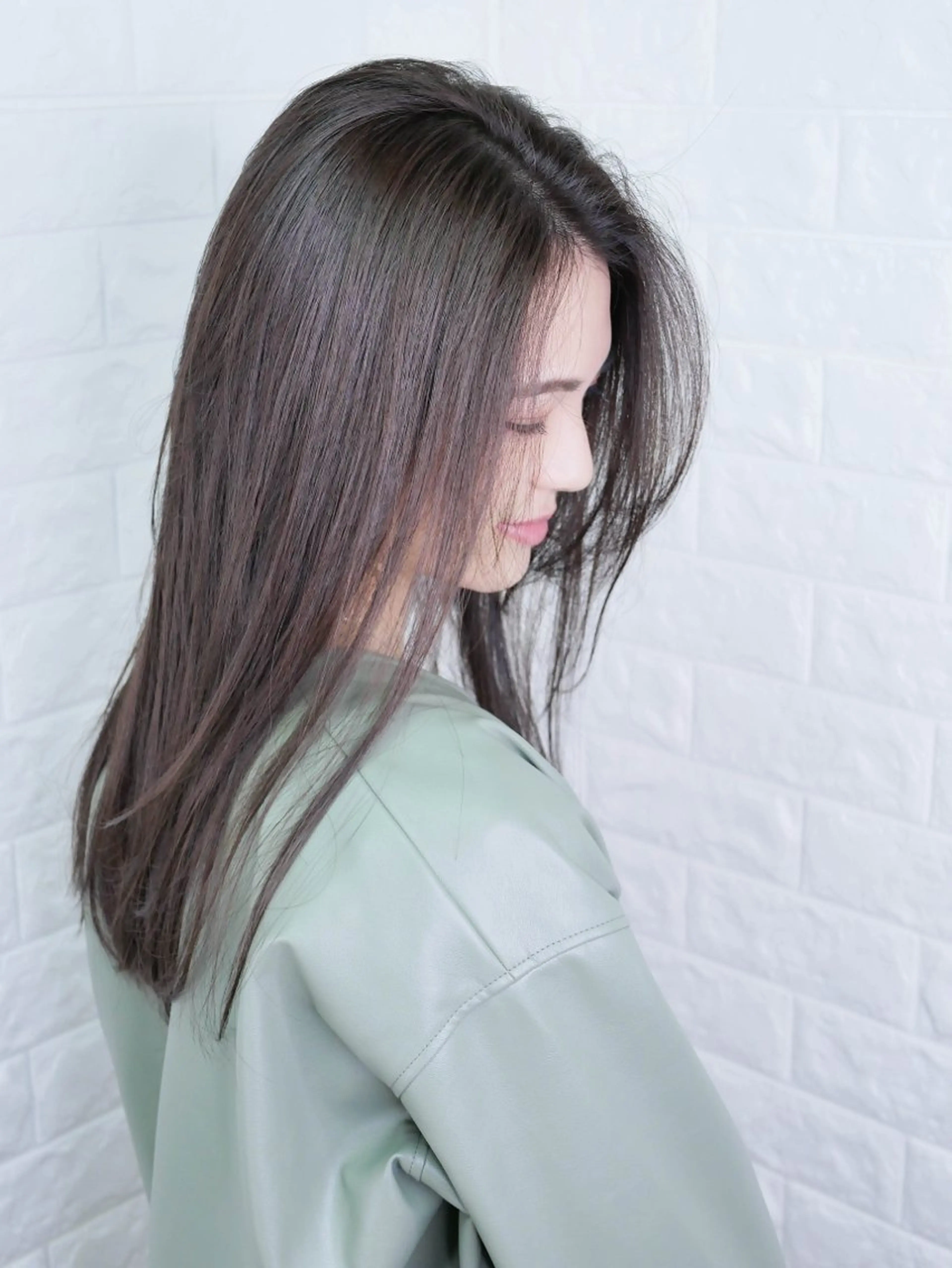 セミロング 縮毛矯正/髪質改善 主税巧一のヘアスタイル