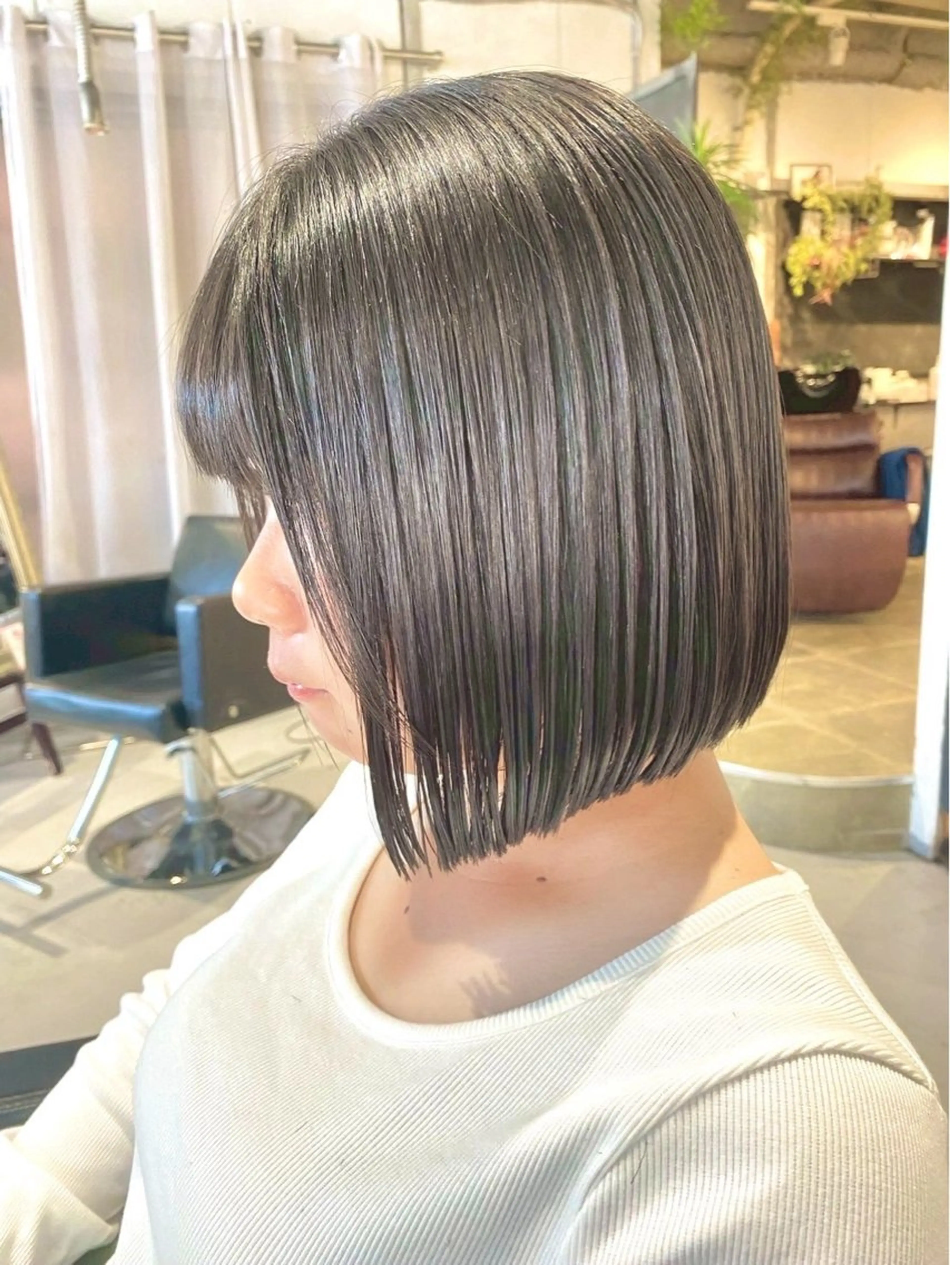 ショート ボブ カット Cadre新小岩🫧 栗原葵のヘアスタイル