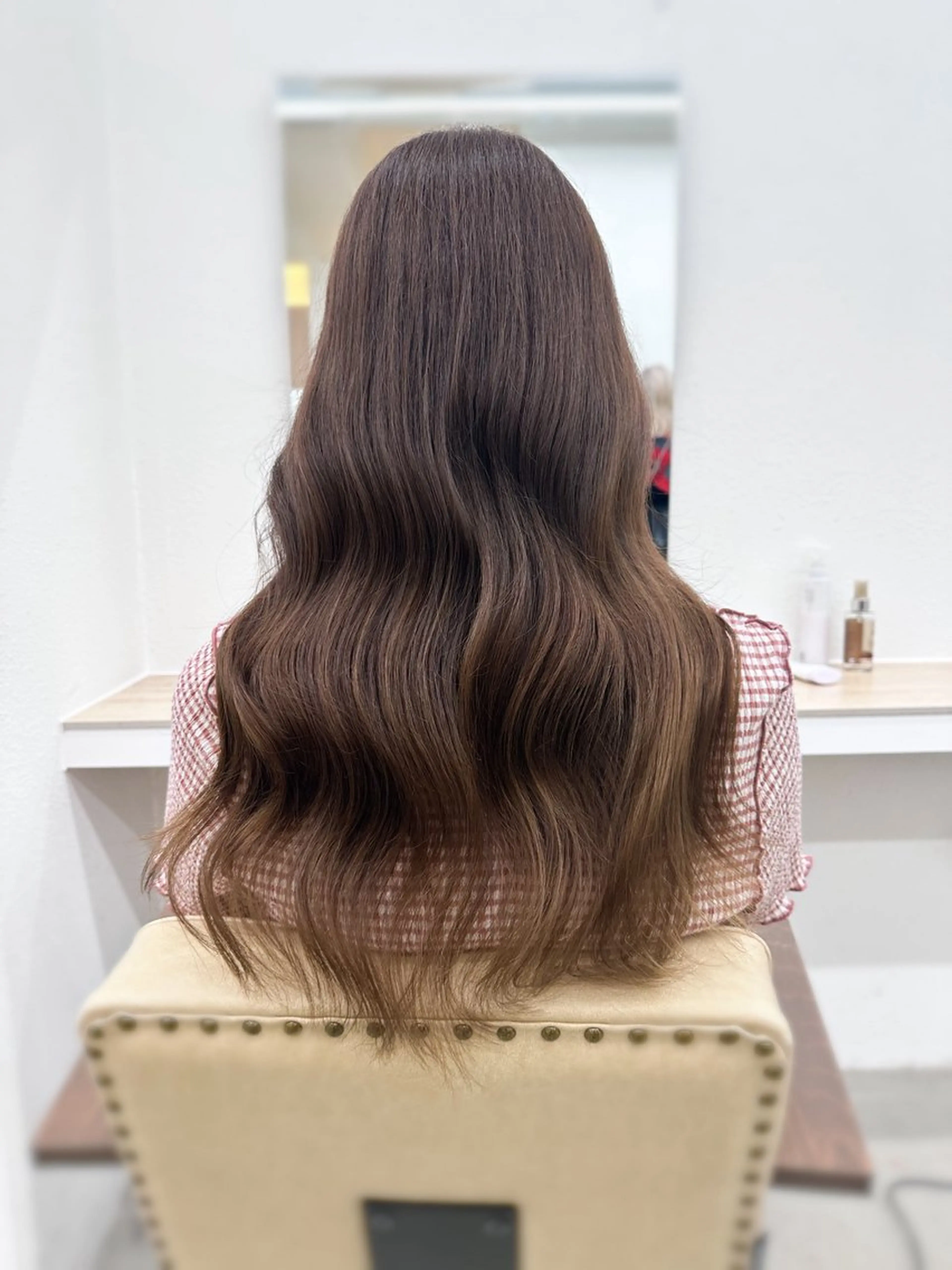 ロング カラー 🌼透明感艶カラー オリーブ🌼河村咲のヘアスタイル