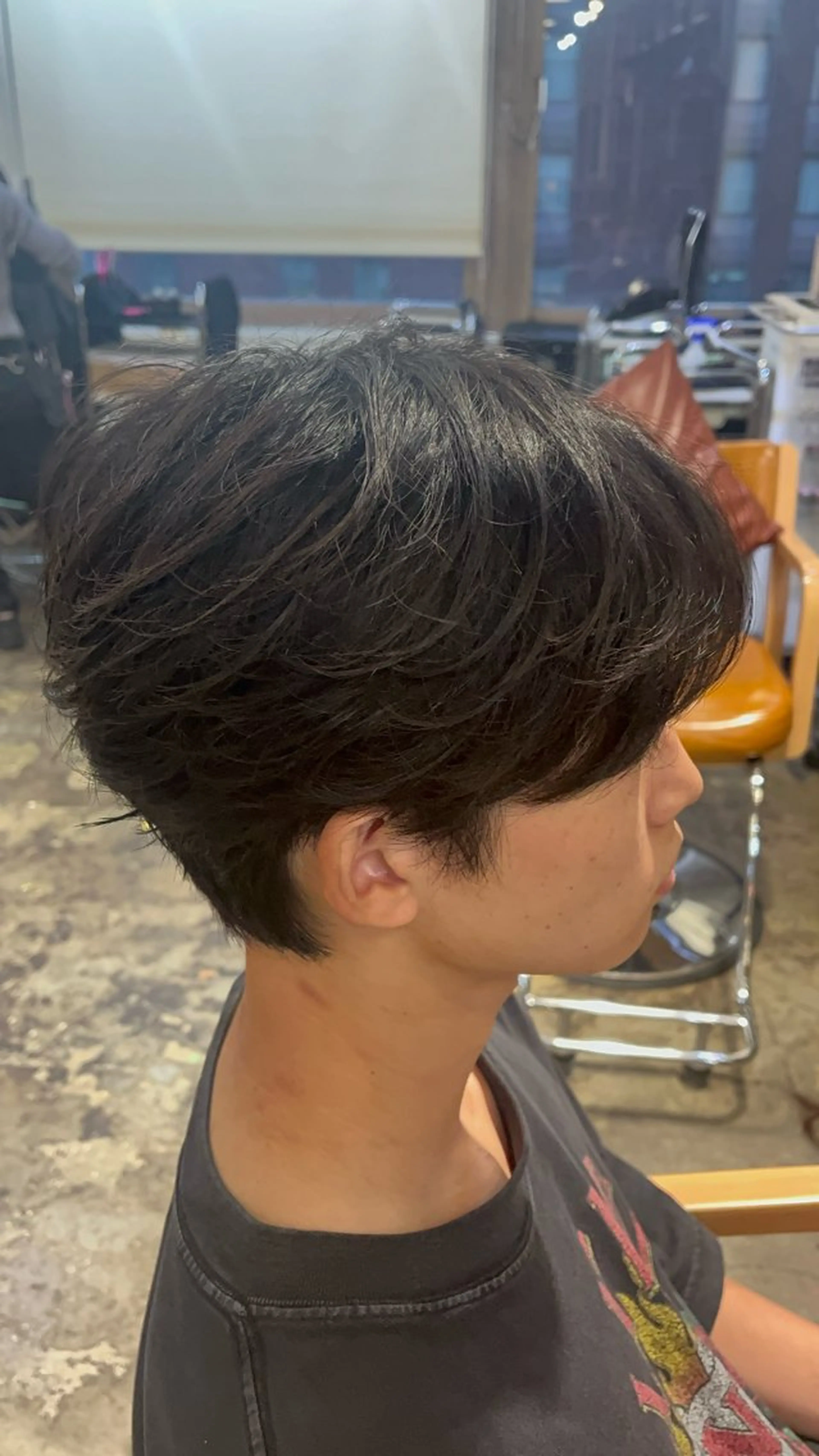 ショート パーマ メンズ フェザーパーマ メンズパーマ カット パーマ パーマ指名👑No. 1/koutaのヘアスタイル