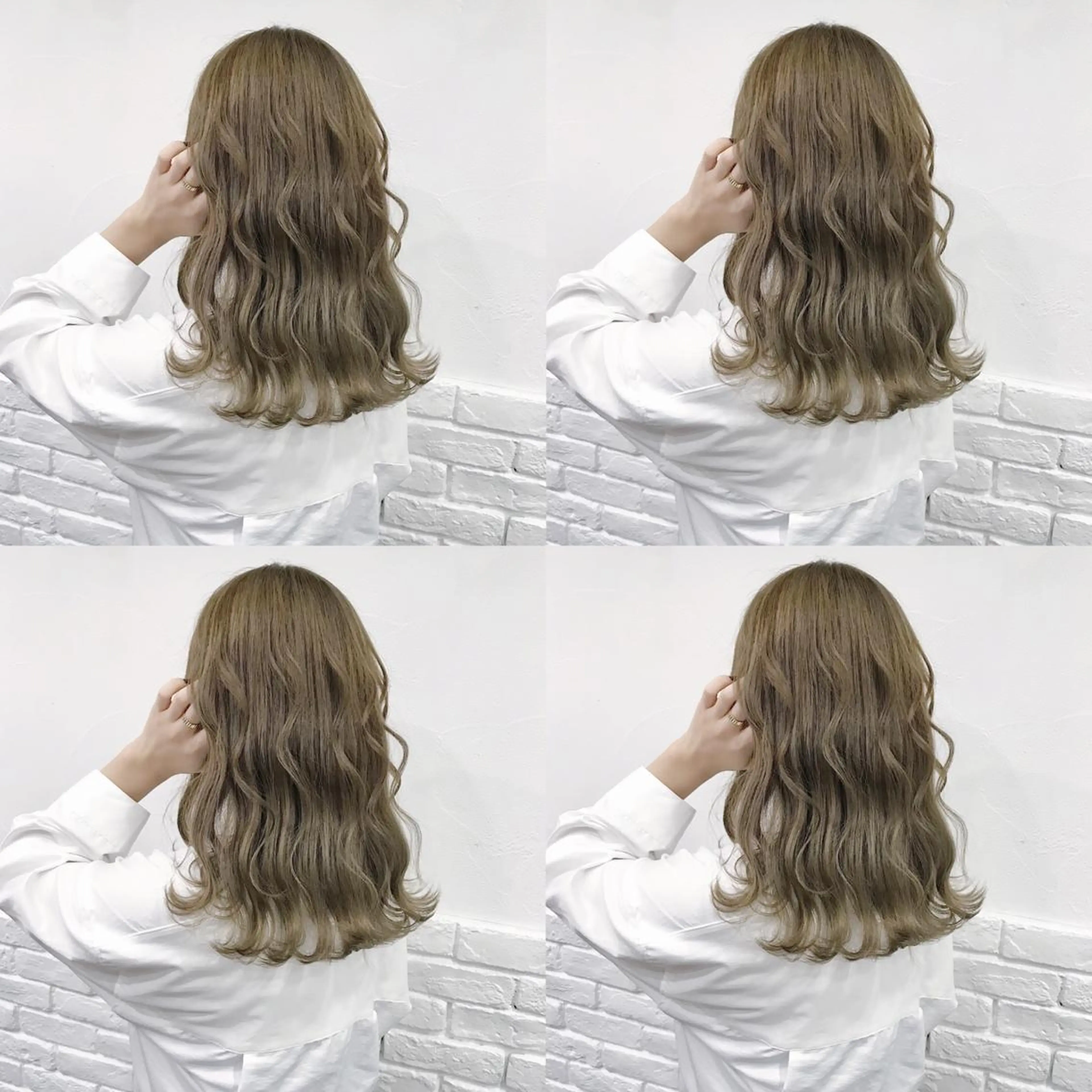 セミロング カラー ヘアアレンジ ヘアカラー トリートメント ブリーチ/ヘアケア 🪞TAKUMA🪞のヘアスタイル