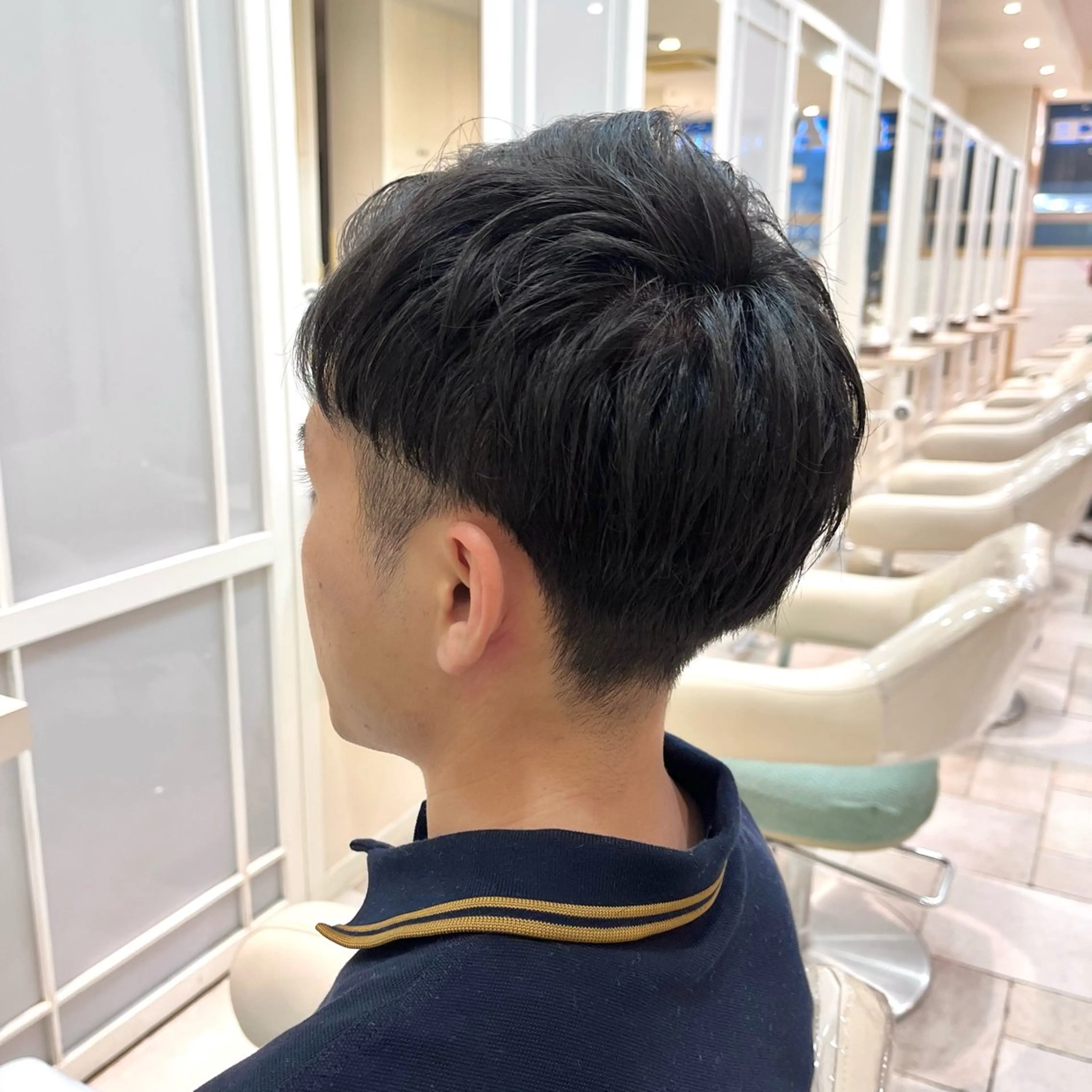 ショート メンズ 刈り上げ ショートヘア ハイトーン/ブリーチ 栄/Sayakaのヘアスタイル